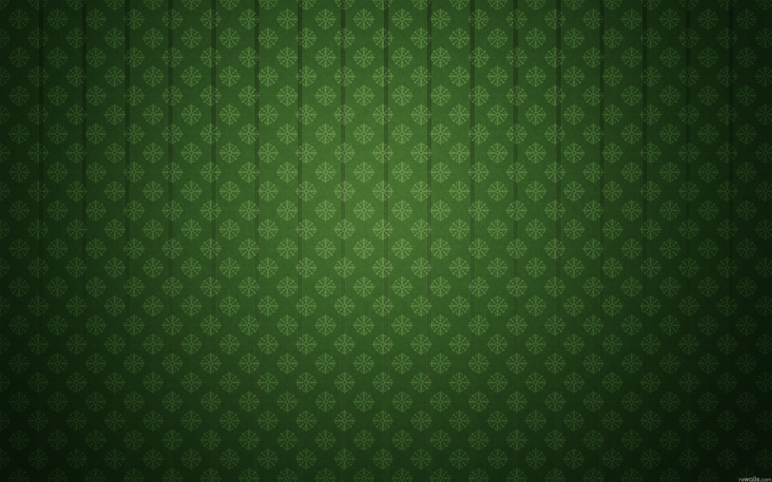 Зеленые снежинки