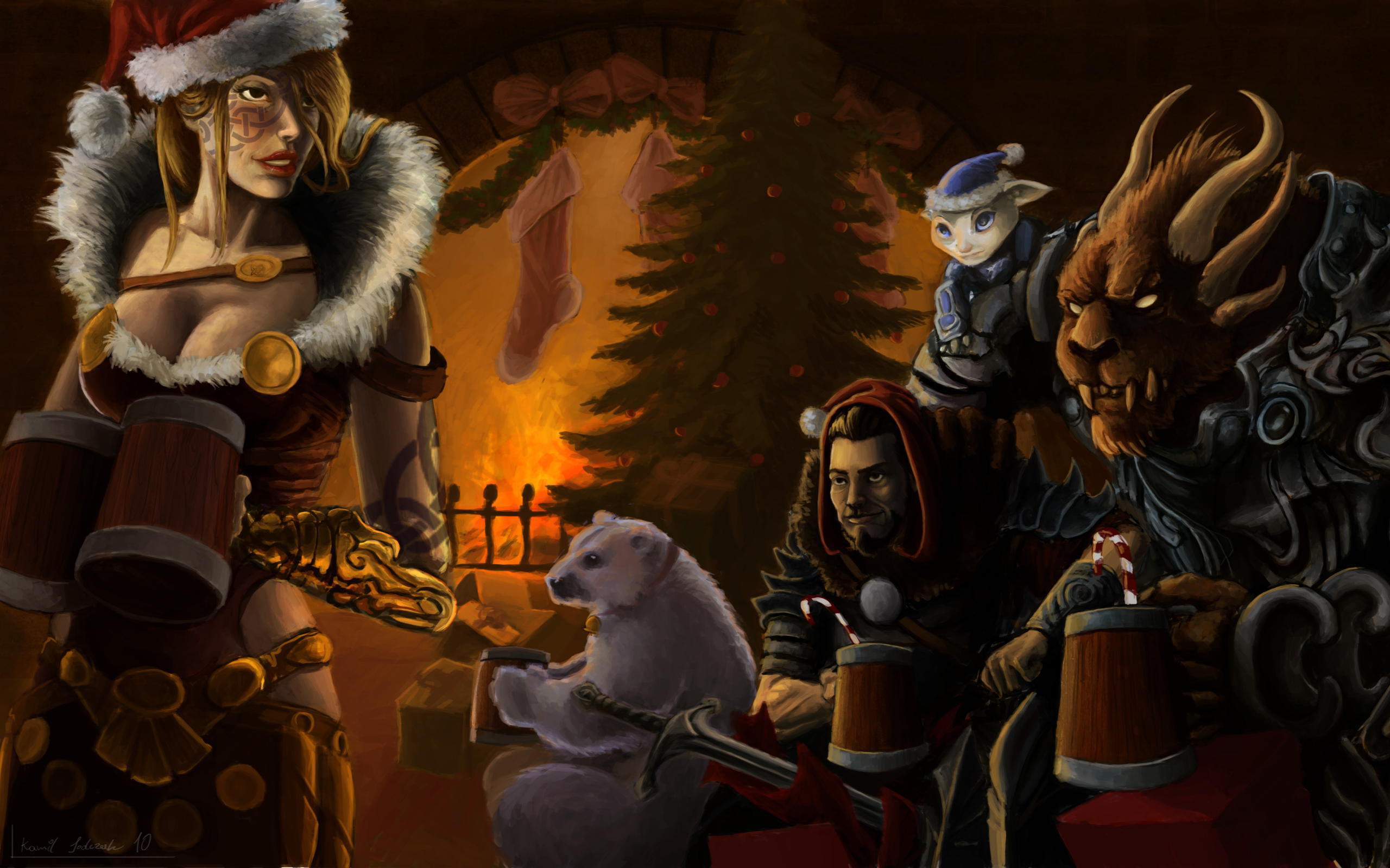 Новогодние герои