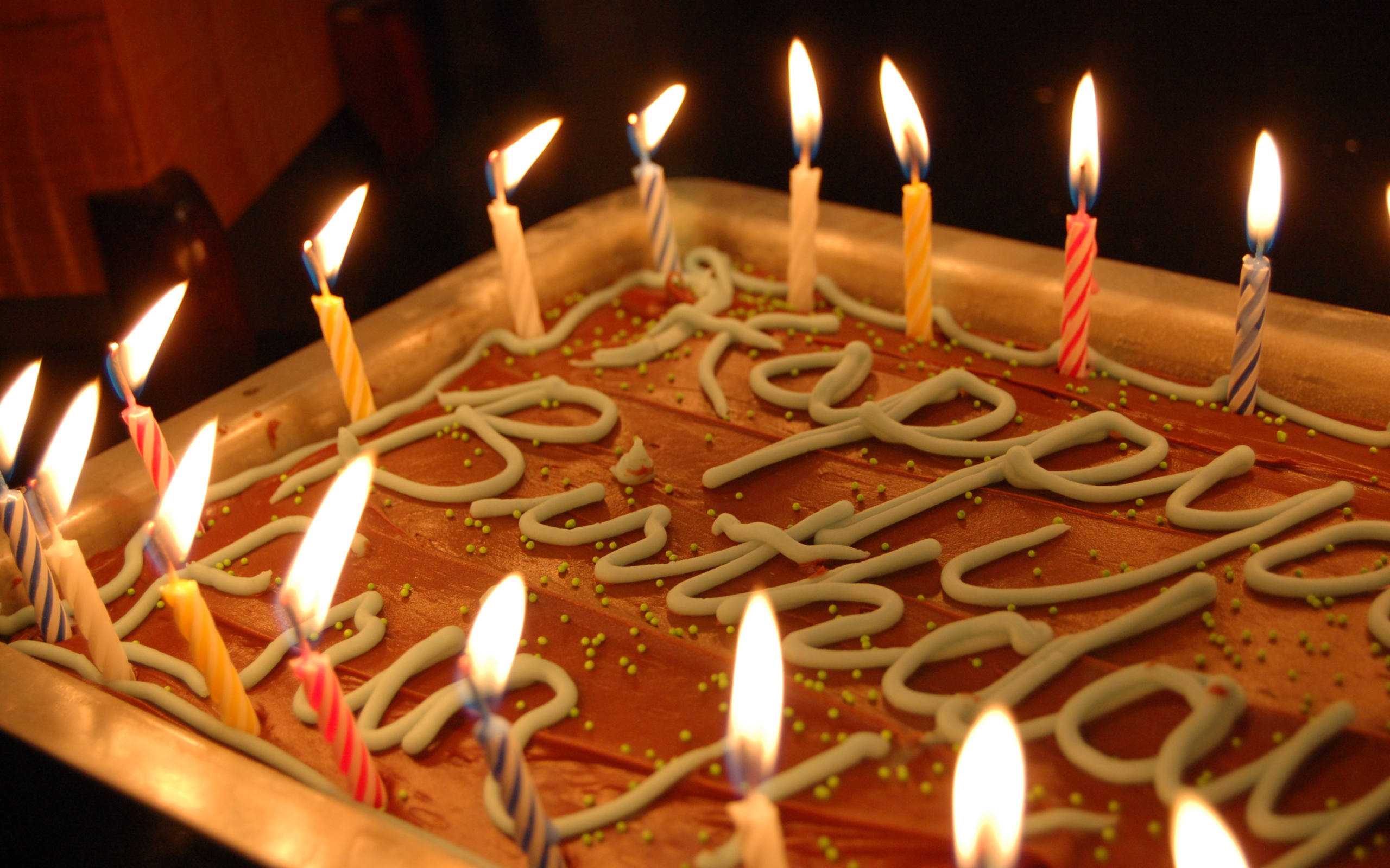 Вкусный пирог на день рождения