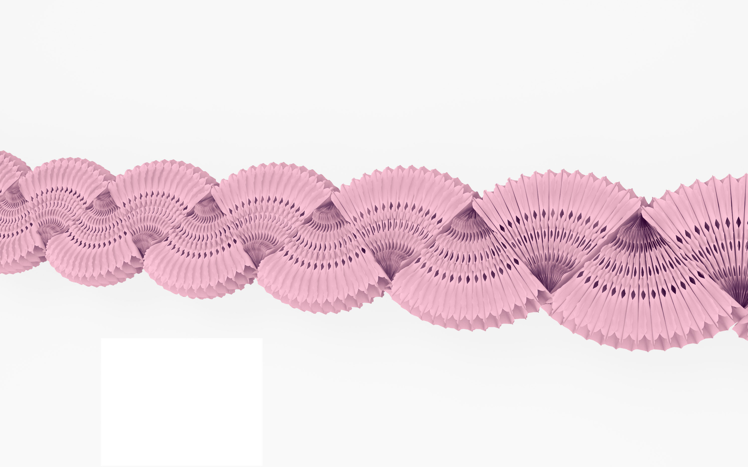 Гирлянда из бумаги