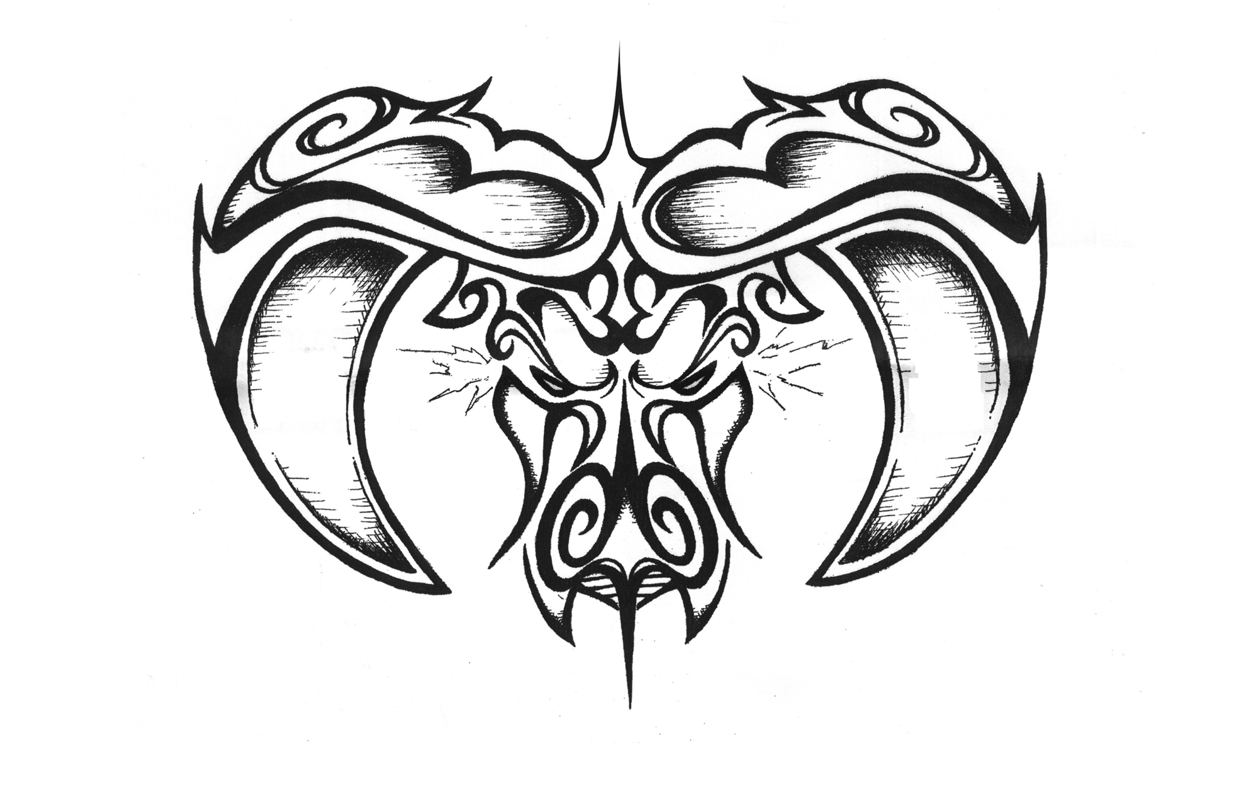 Телец на белом фоне