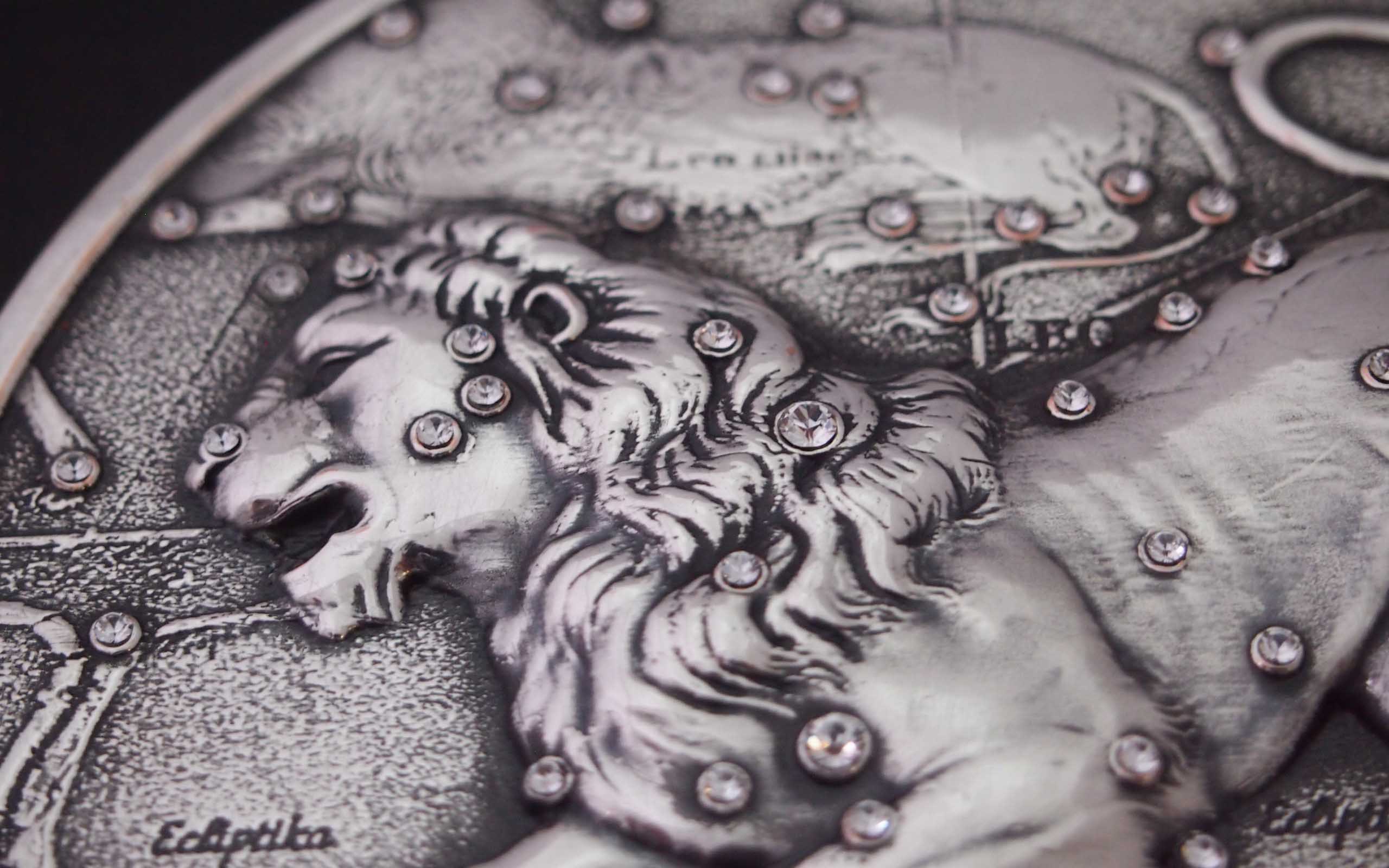 Лев на монете