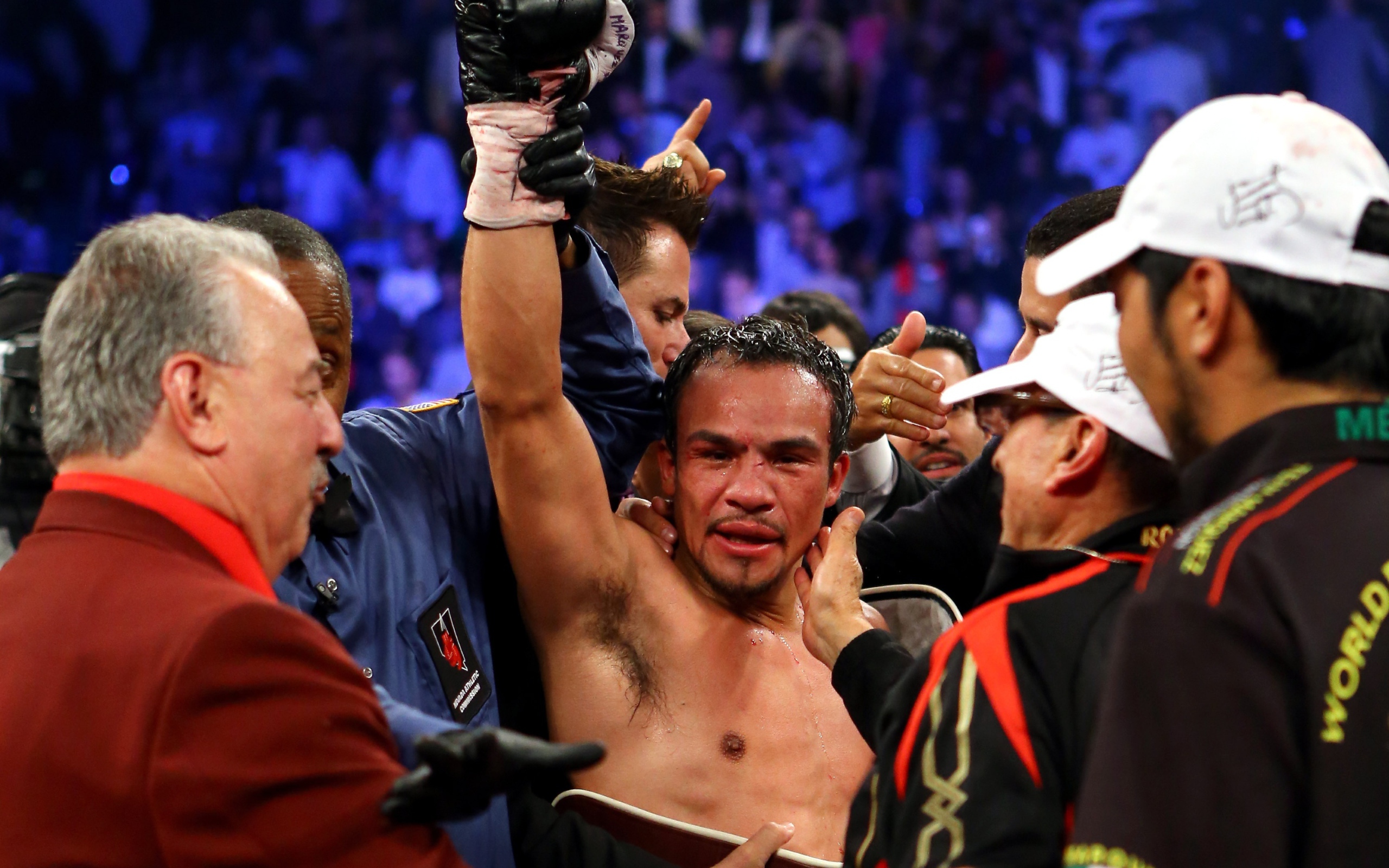 Боксер Хуан Мануэль Маркес чемпион