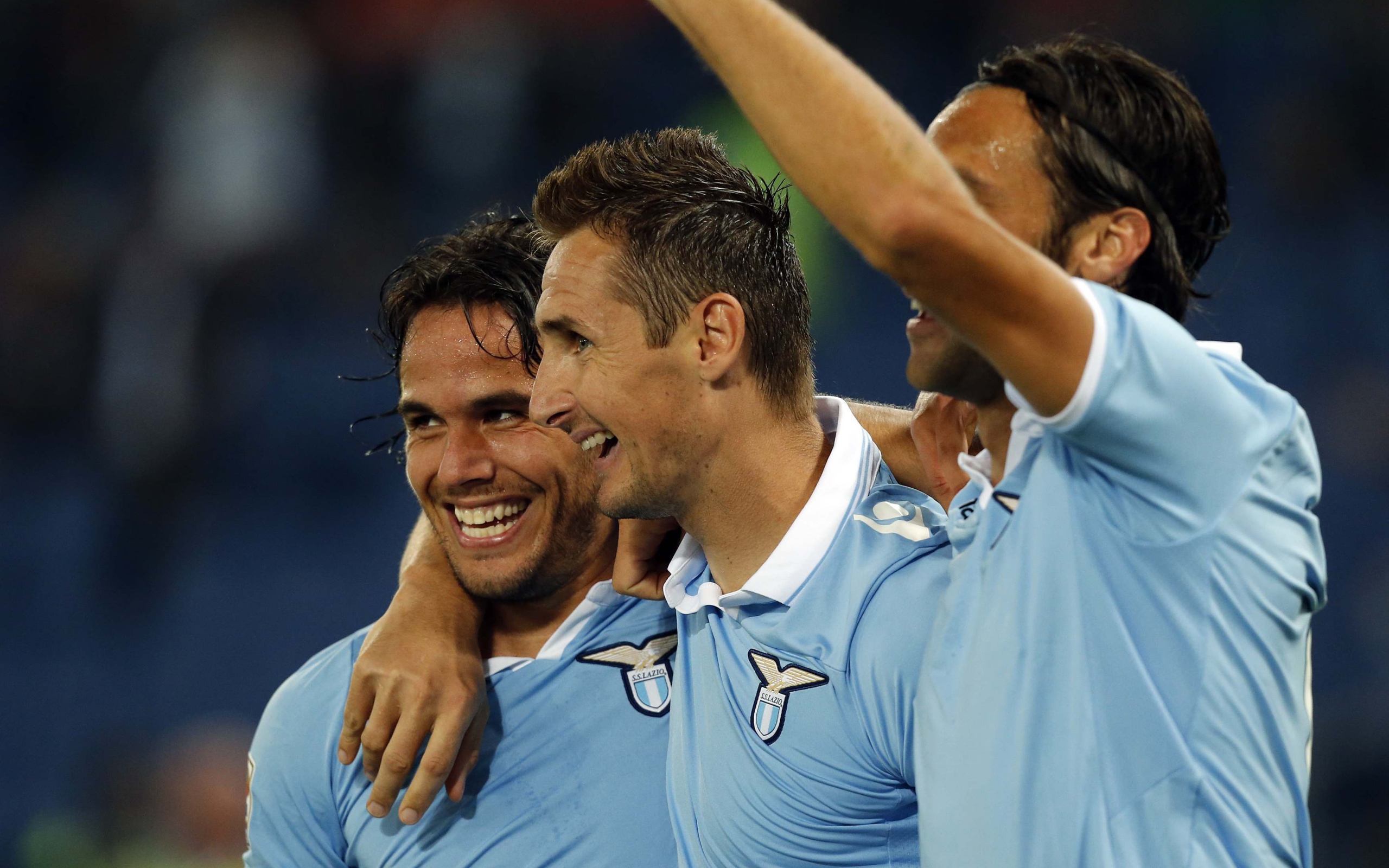 Лацио Мирослав Клозе и его команда