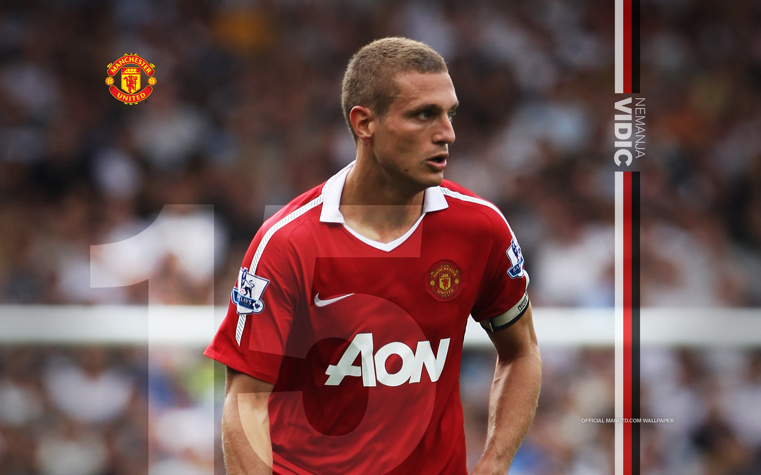 Основной защитник Манчестер Юнайтед Неманья Видич