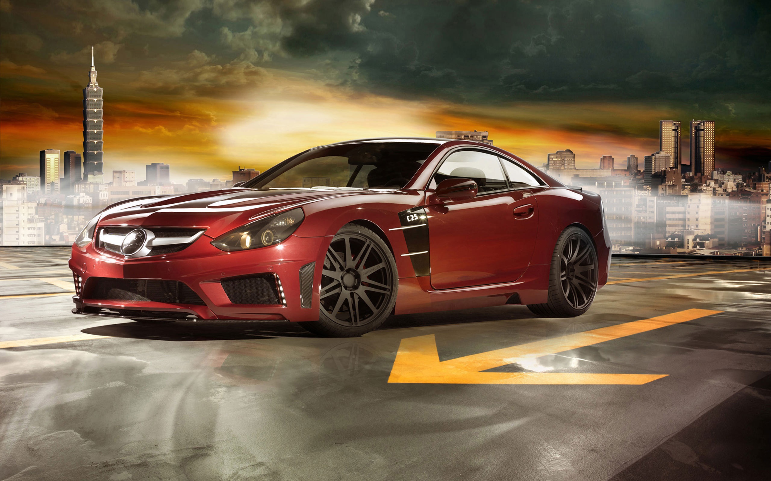 Супер кар Mercedes Benz Carlsson C25