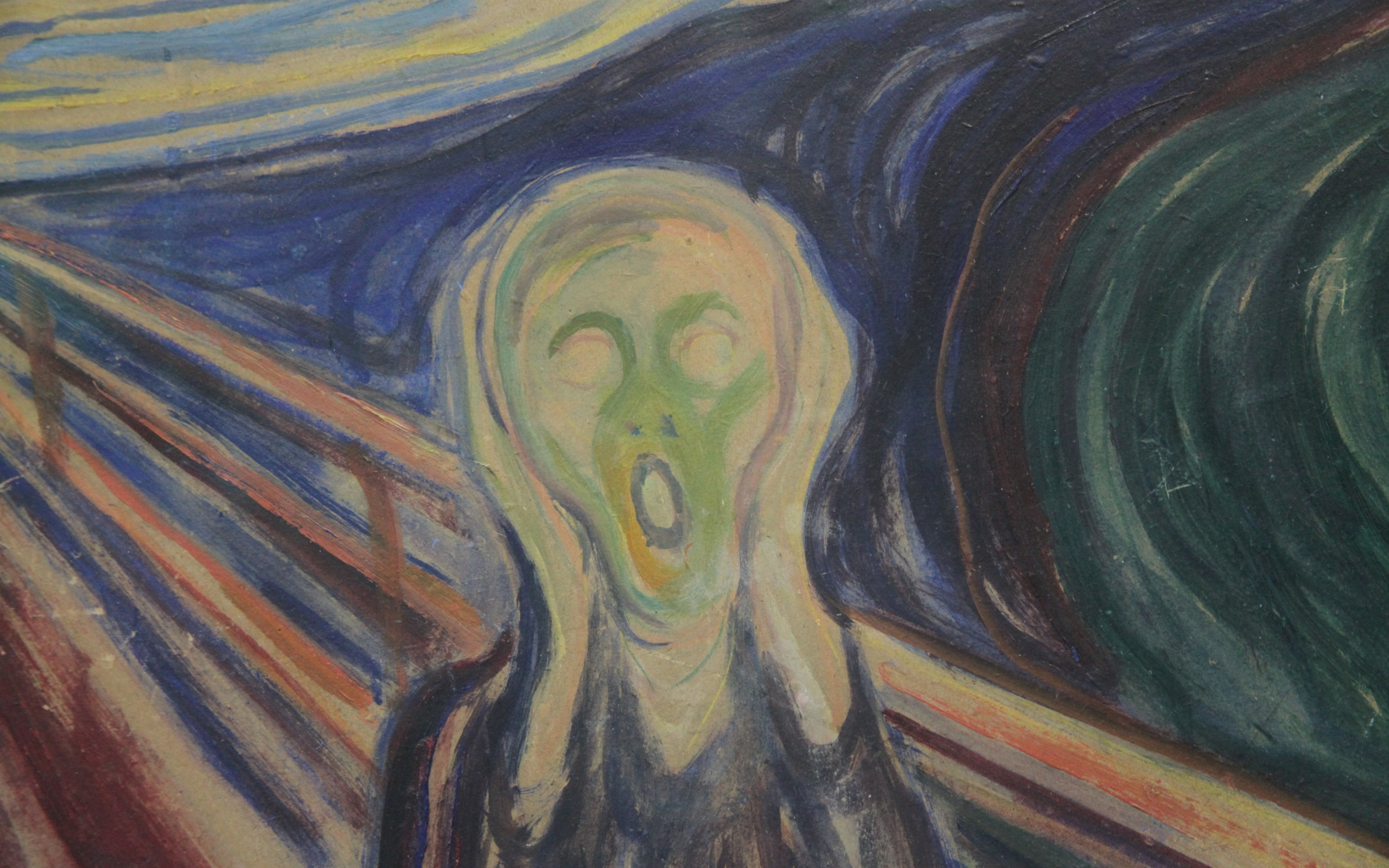 Картина Эдварда Мунка - Крик