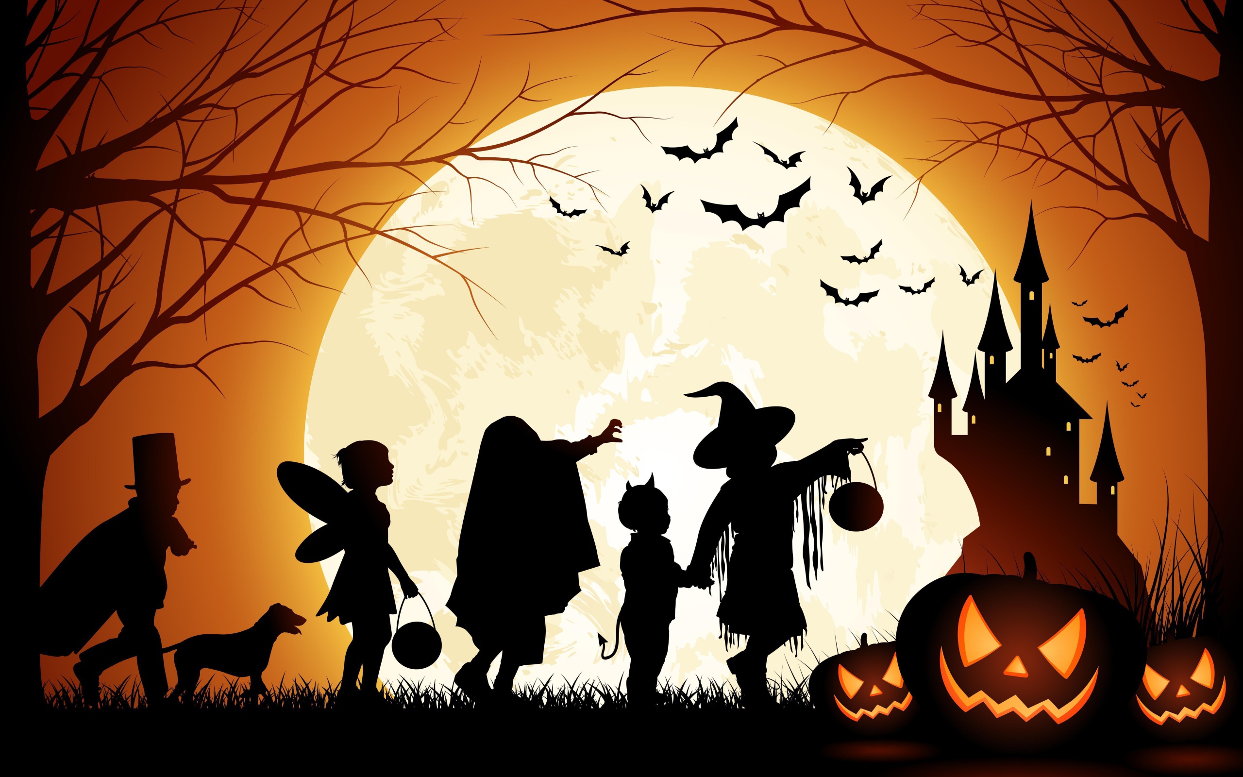 Персонажи праздника хеллоуин
