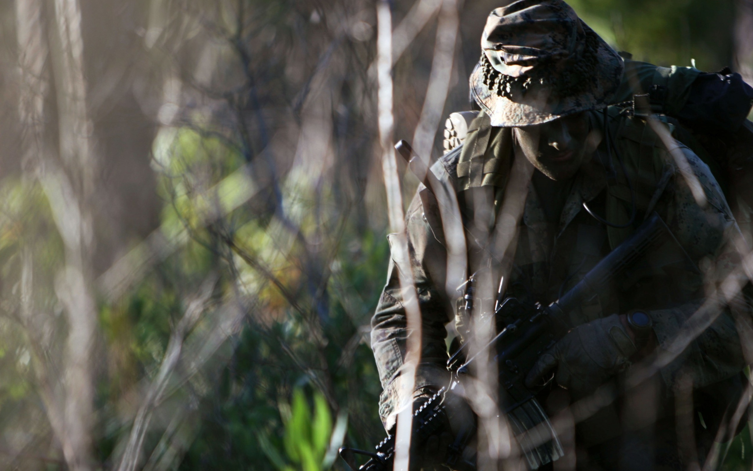 Солдат на задании