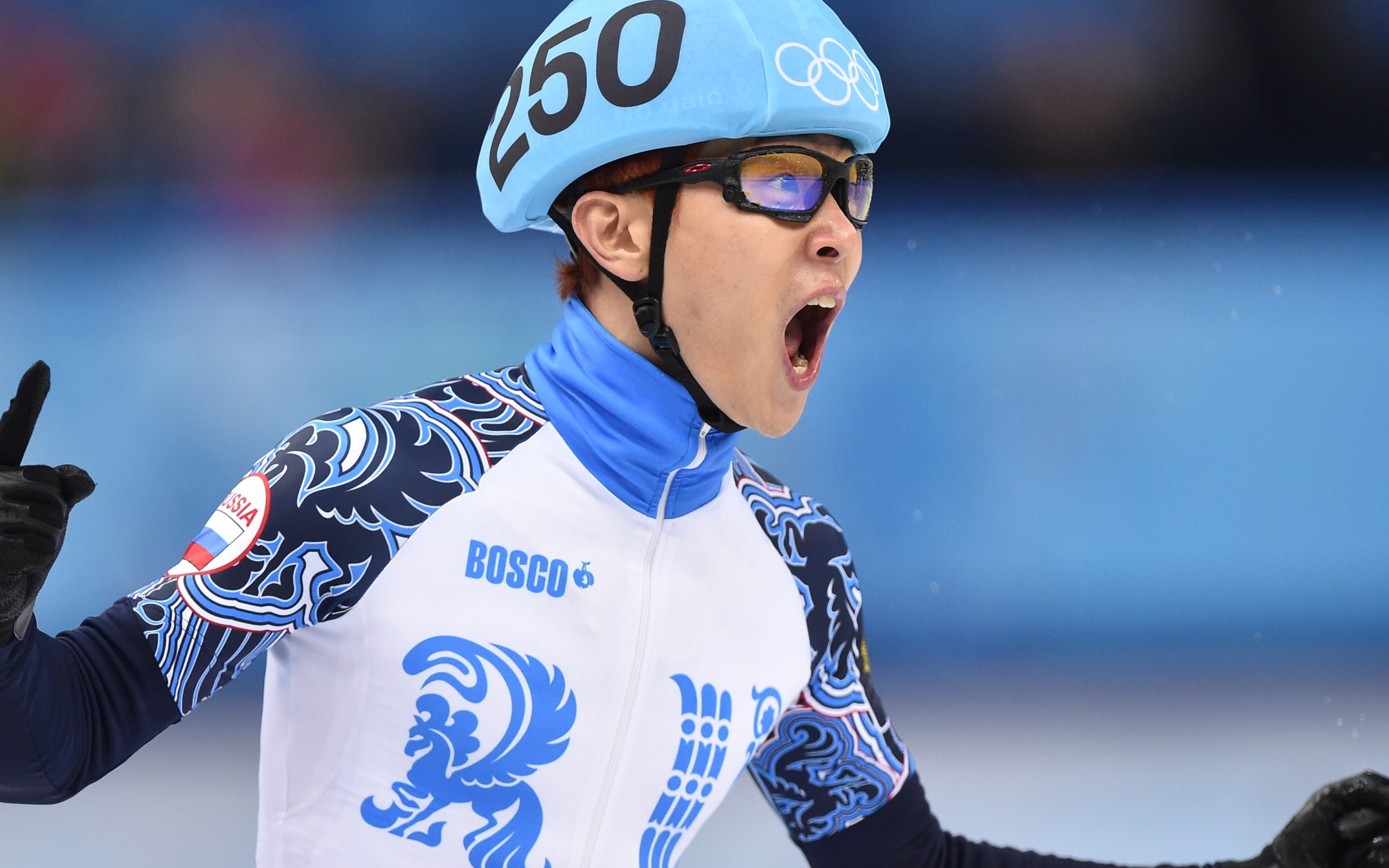 Знаменитый конькобежец Виктор Ан