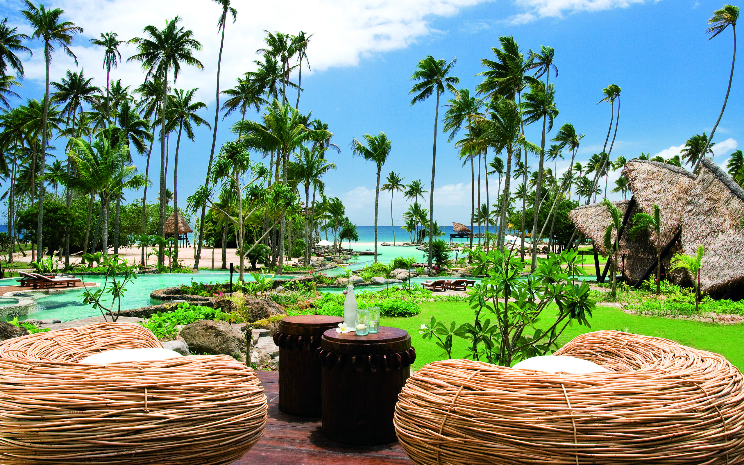 Экзотический отдых на пляже