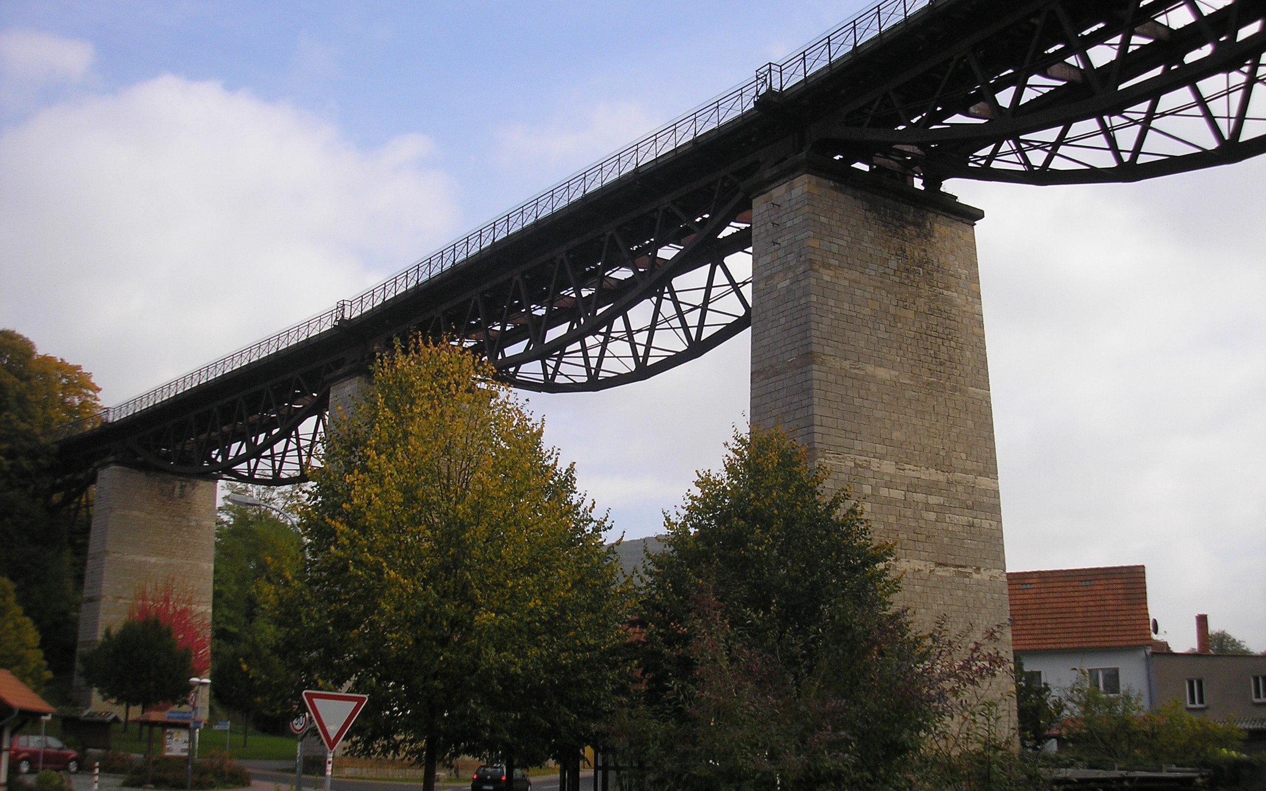 Мост в городе Лэнгенфельд, Австрия