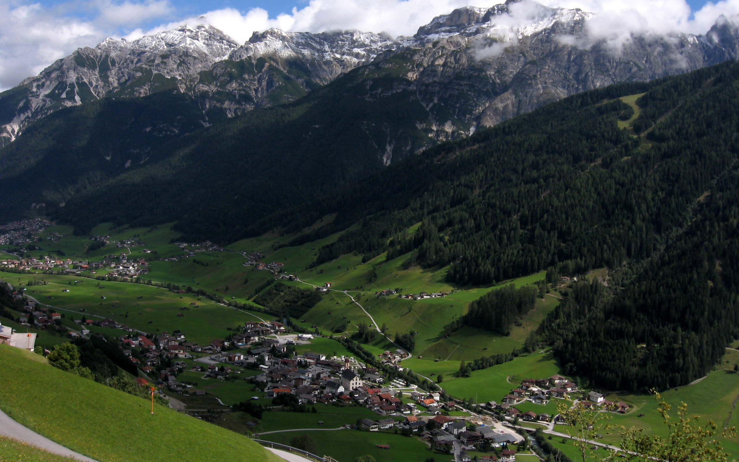 Пейзаж города Нойштифт, Австрия