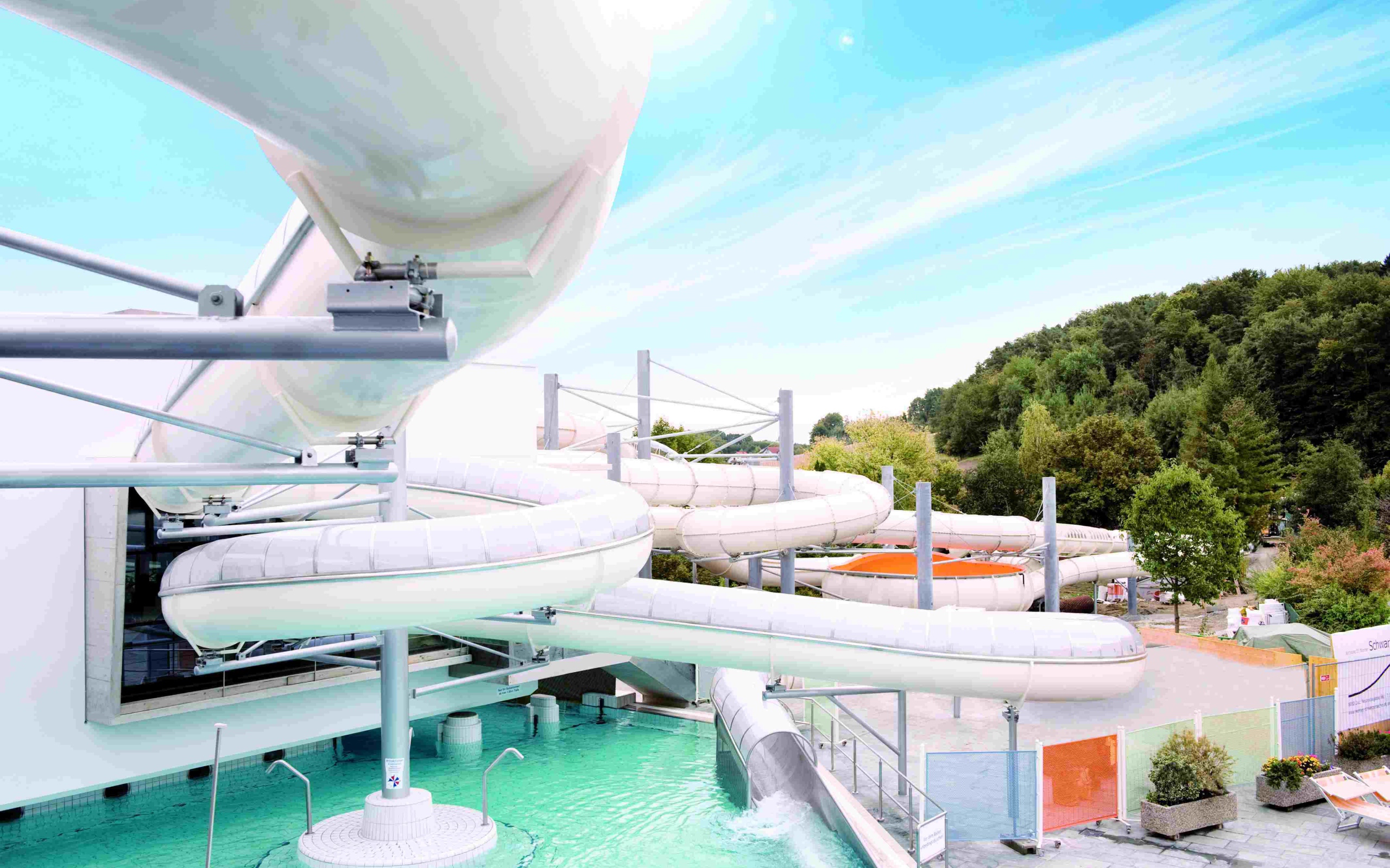 Аквапарк на курорте Бад Лойперсдорф, Австрия
