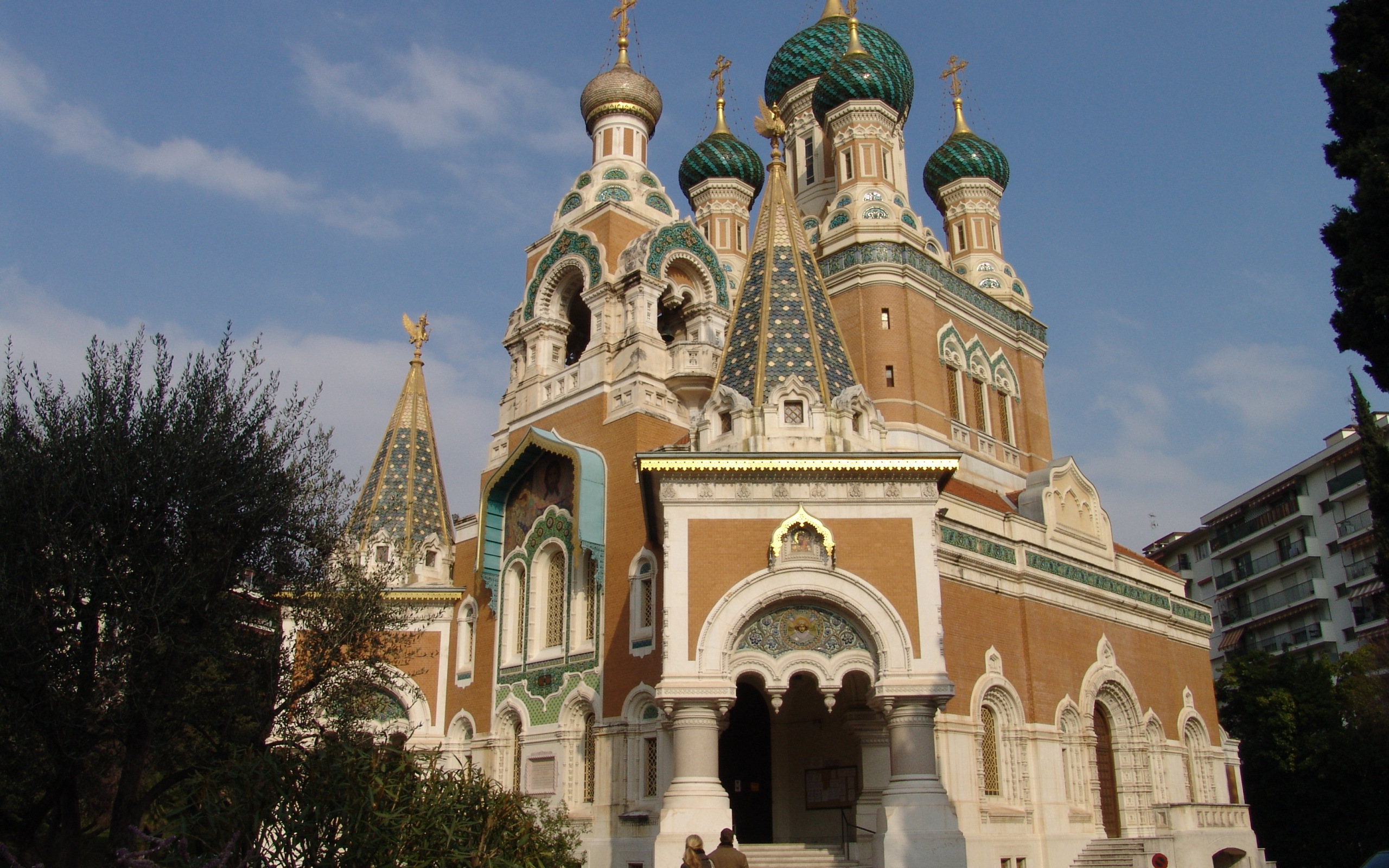 Церковь в городе Ницца, Франция