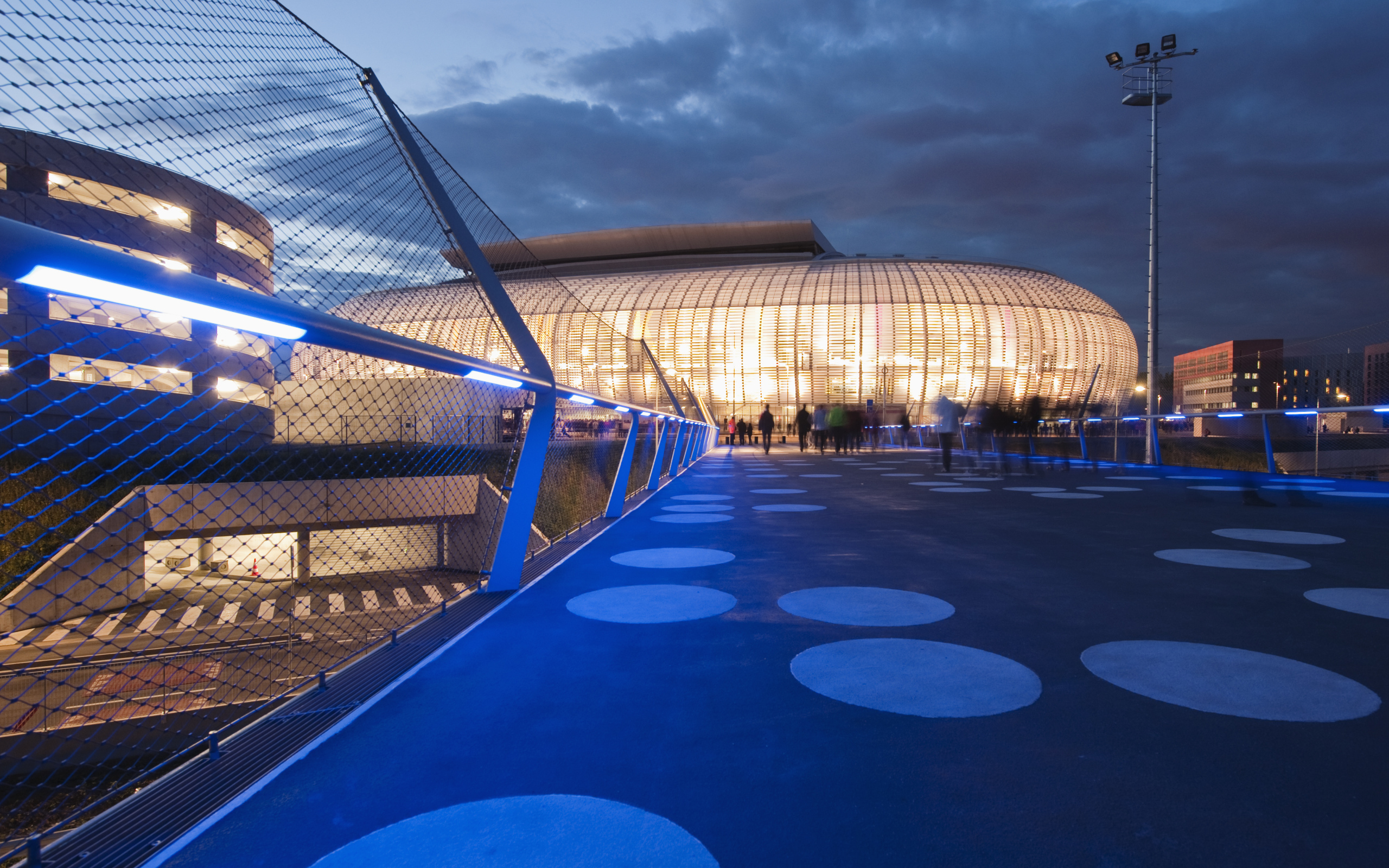 Стадион в городе Лилль, Франция