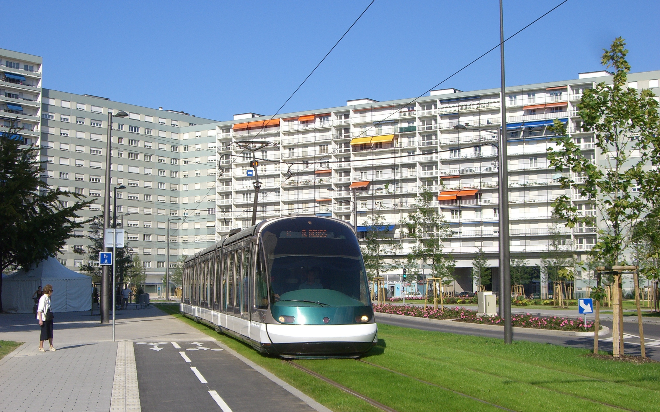 Улица в городе Страсбург, Франция