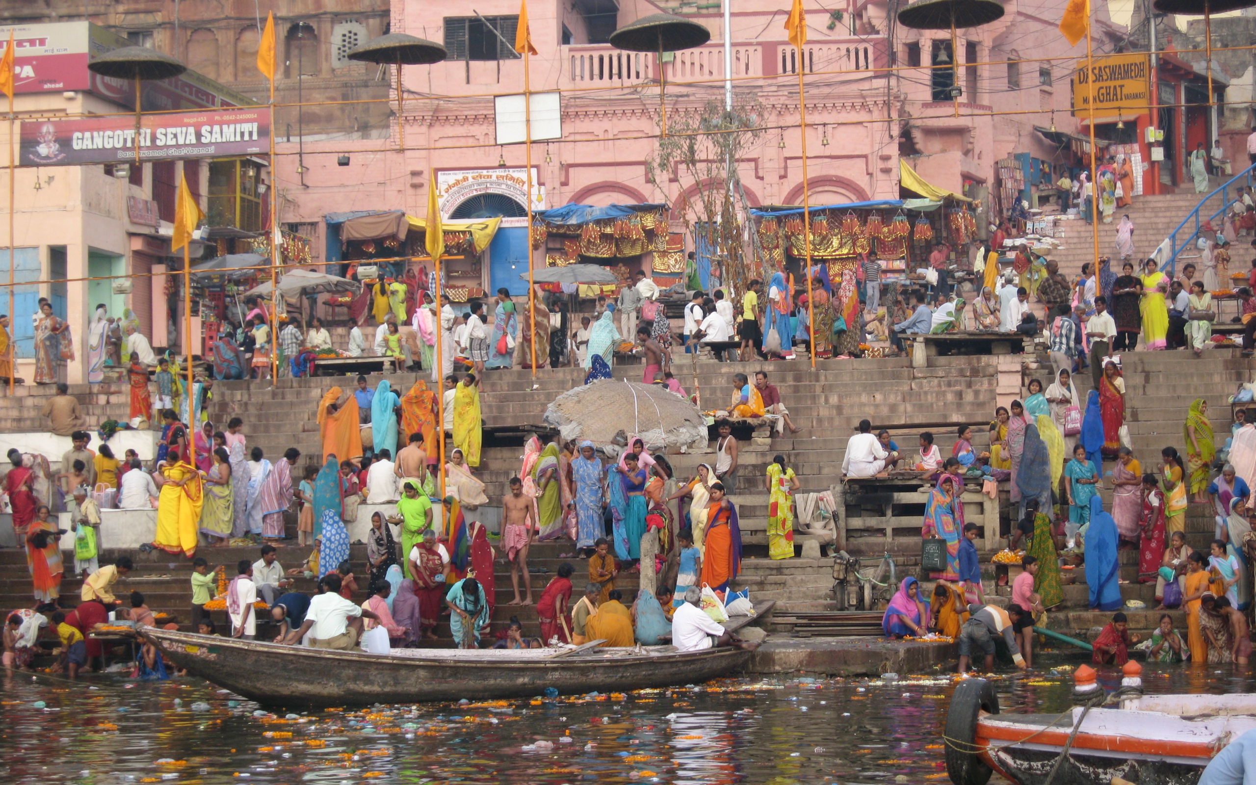 Столпотворение в городе Варанаси