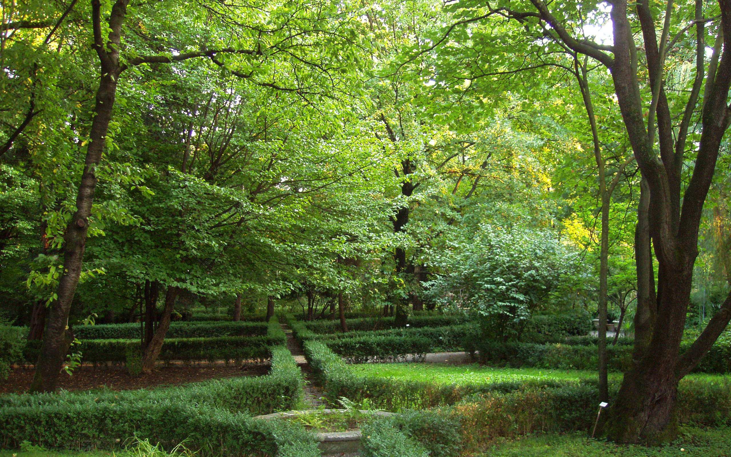 Ботанический сад в Парме, Италия