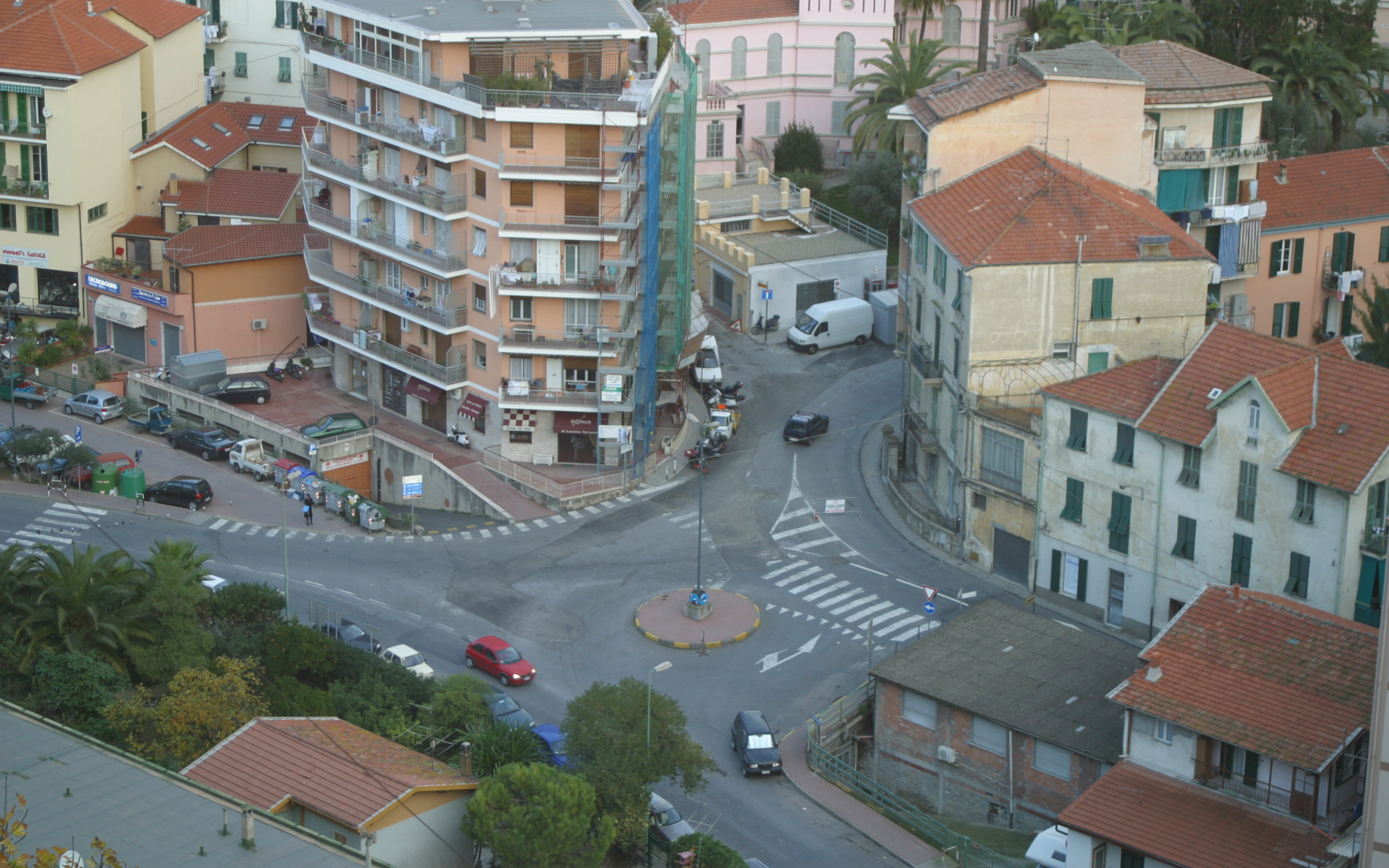 Городские улицы в Сан Ремо, Италия