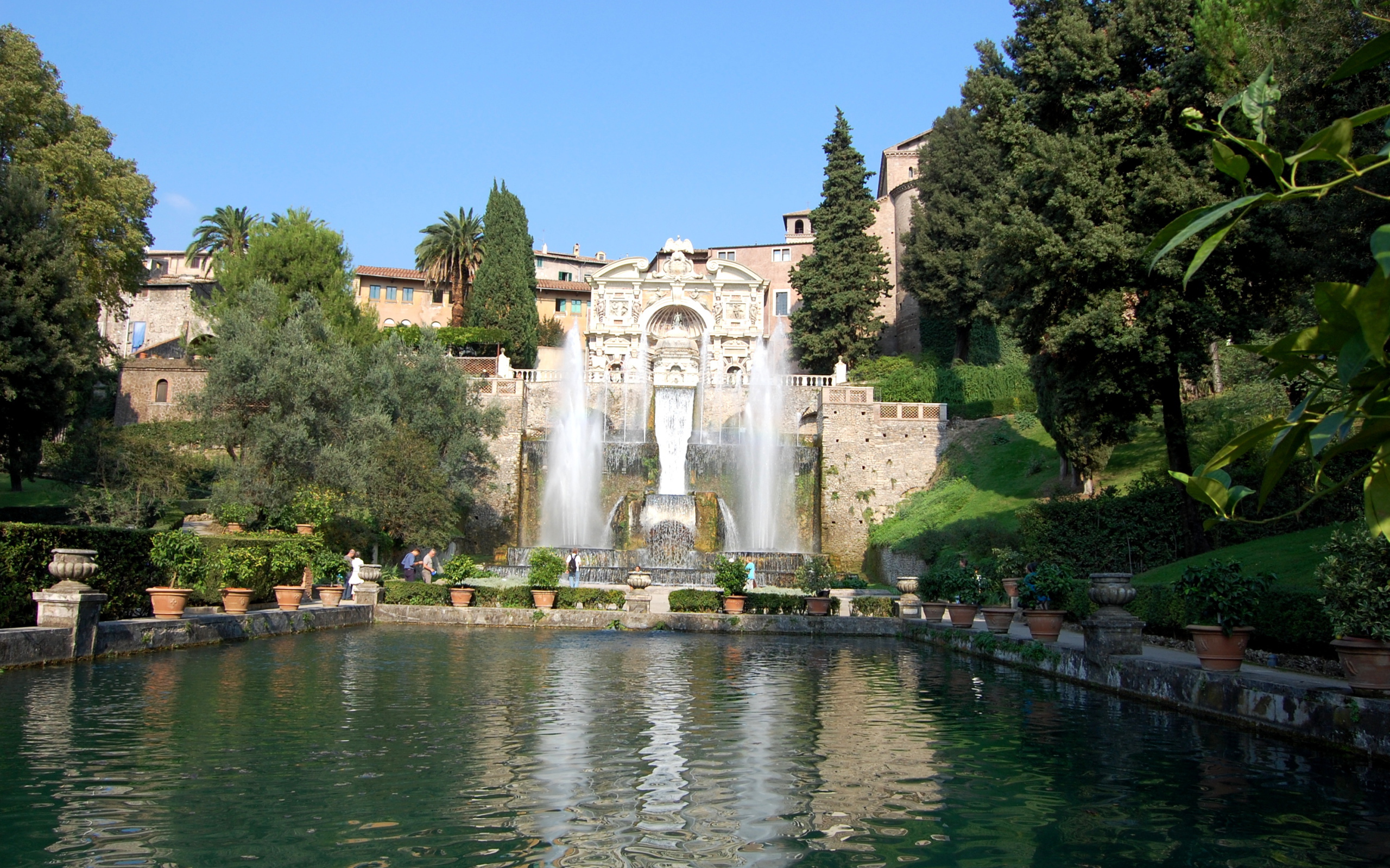 Вилла д Эсте в Тиволи, Италия