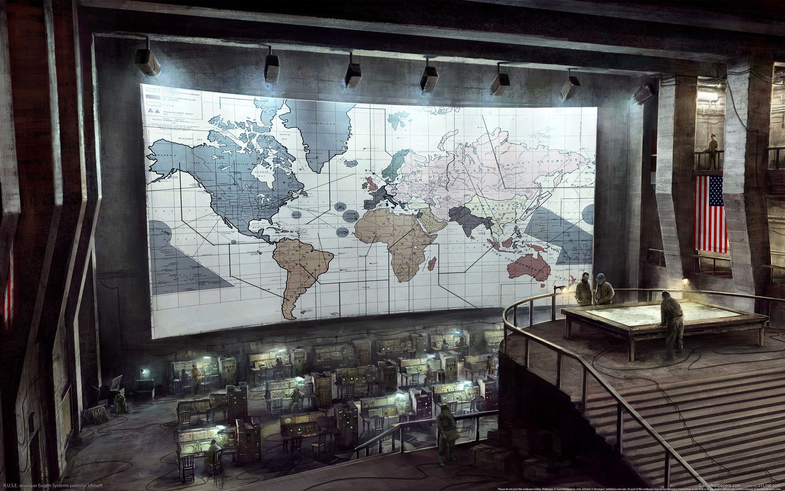 Карта военных действий ВОВ