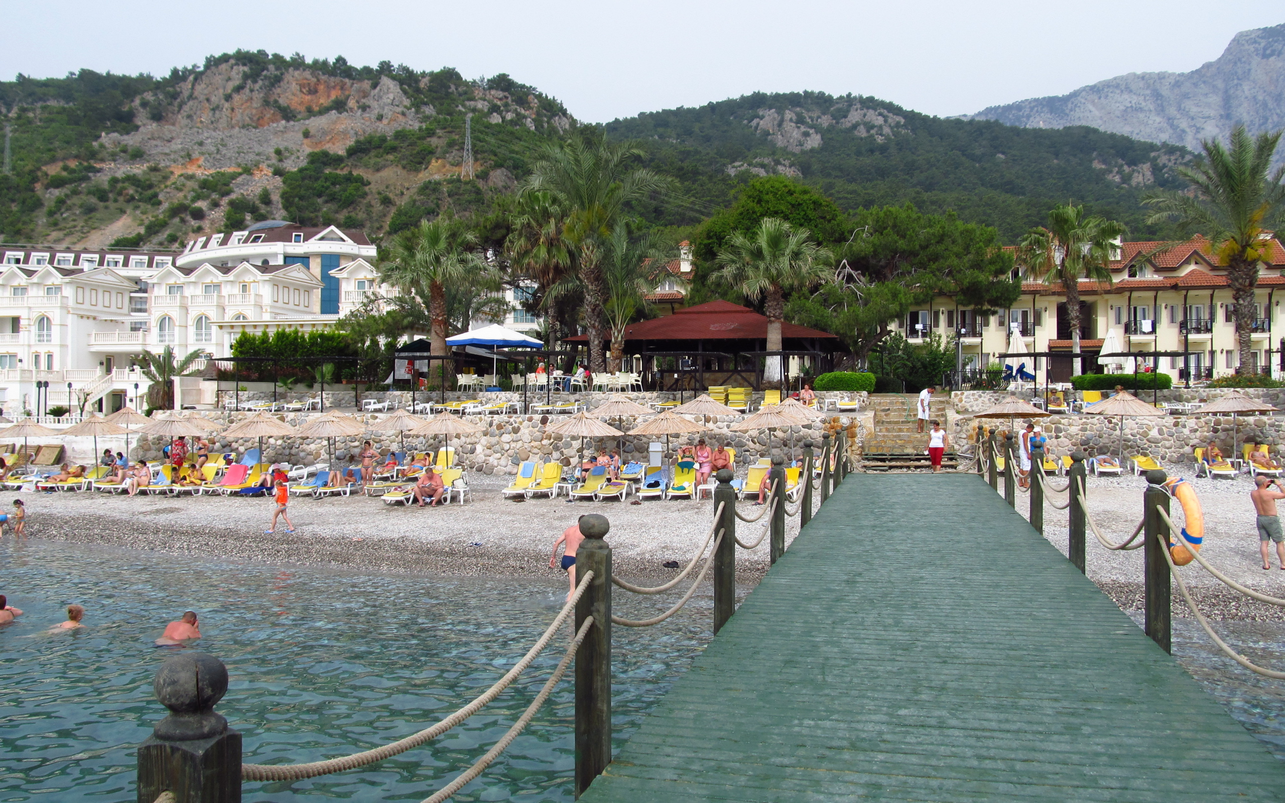 Причал в Кемере, Турция