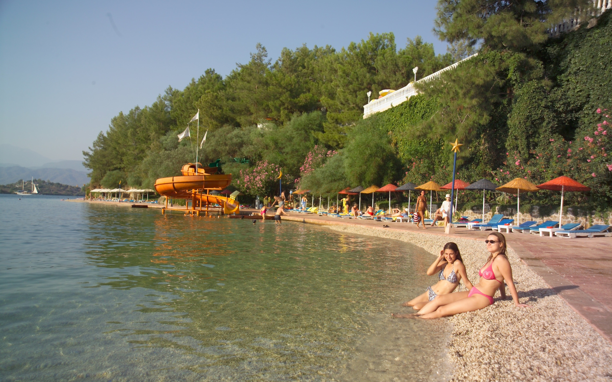 Набережная в Фетхие, Турция