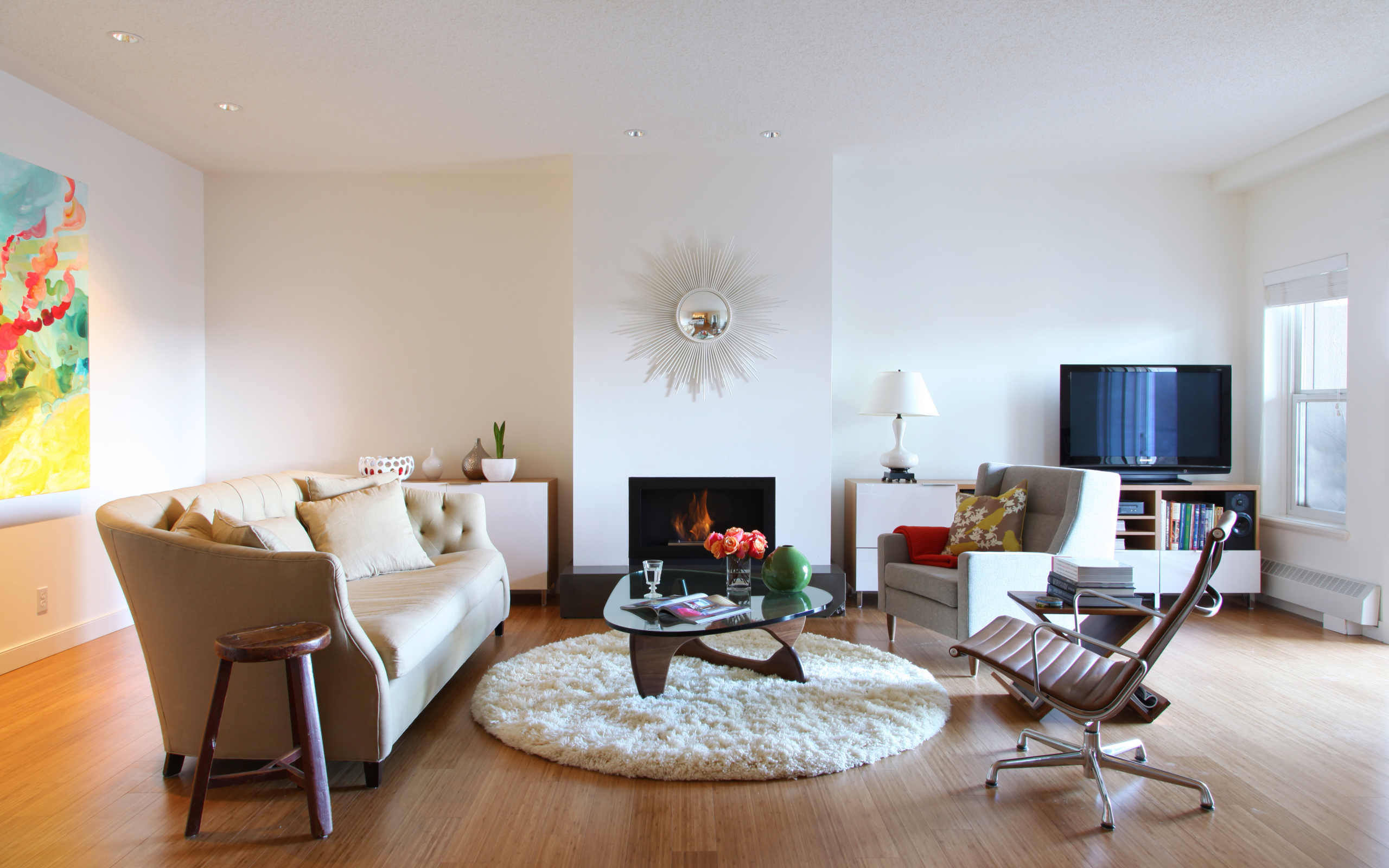 Современный дизайн гостиной