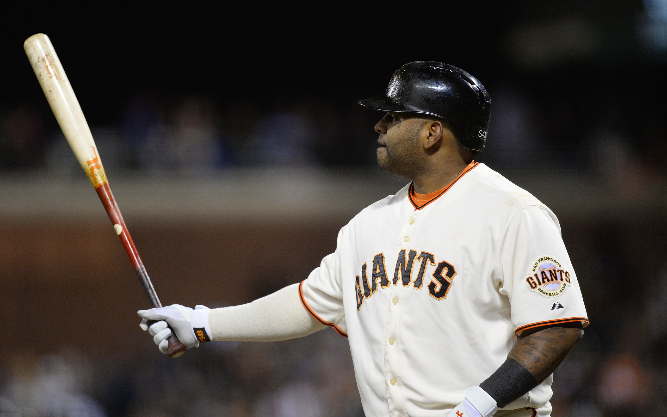 Пабло Сандовал хорошо играет в бейсбол