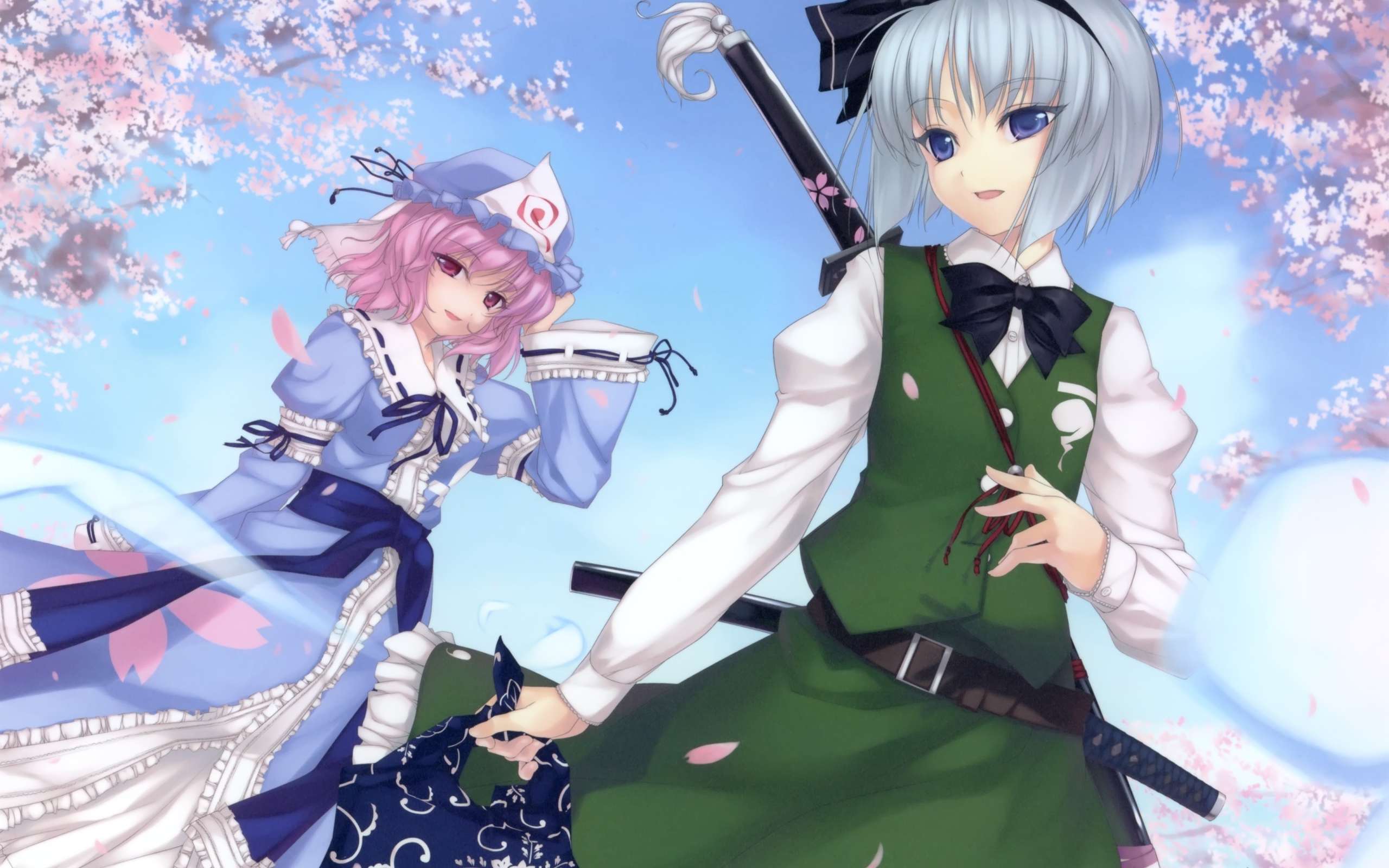 Герои аниме Saigyouji Yuyuko