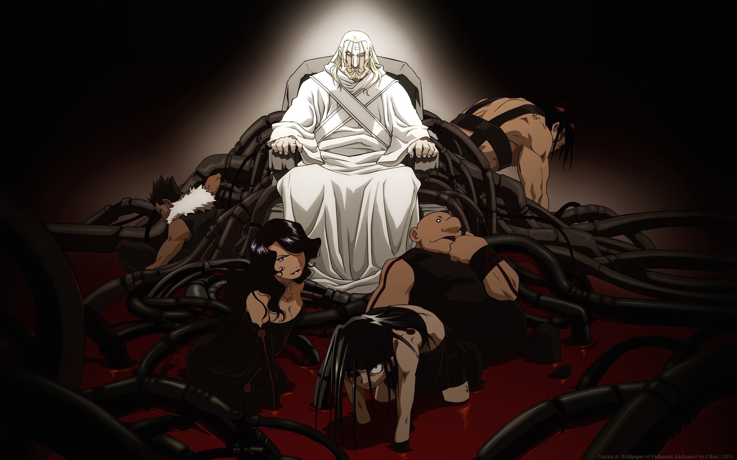 Могущественный маг в аниме Стальной алхимик