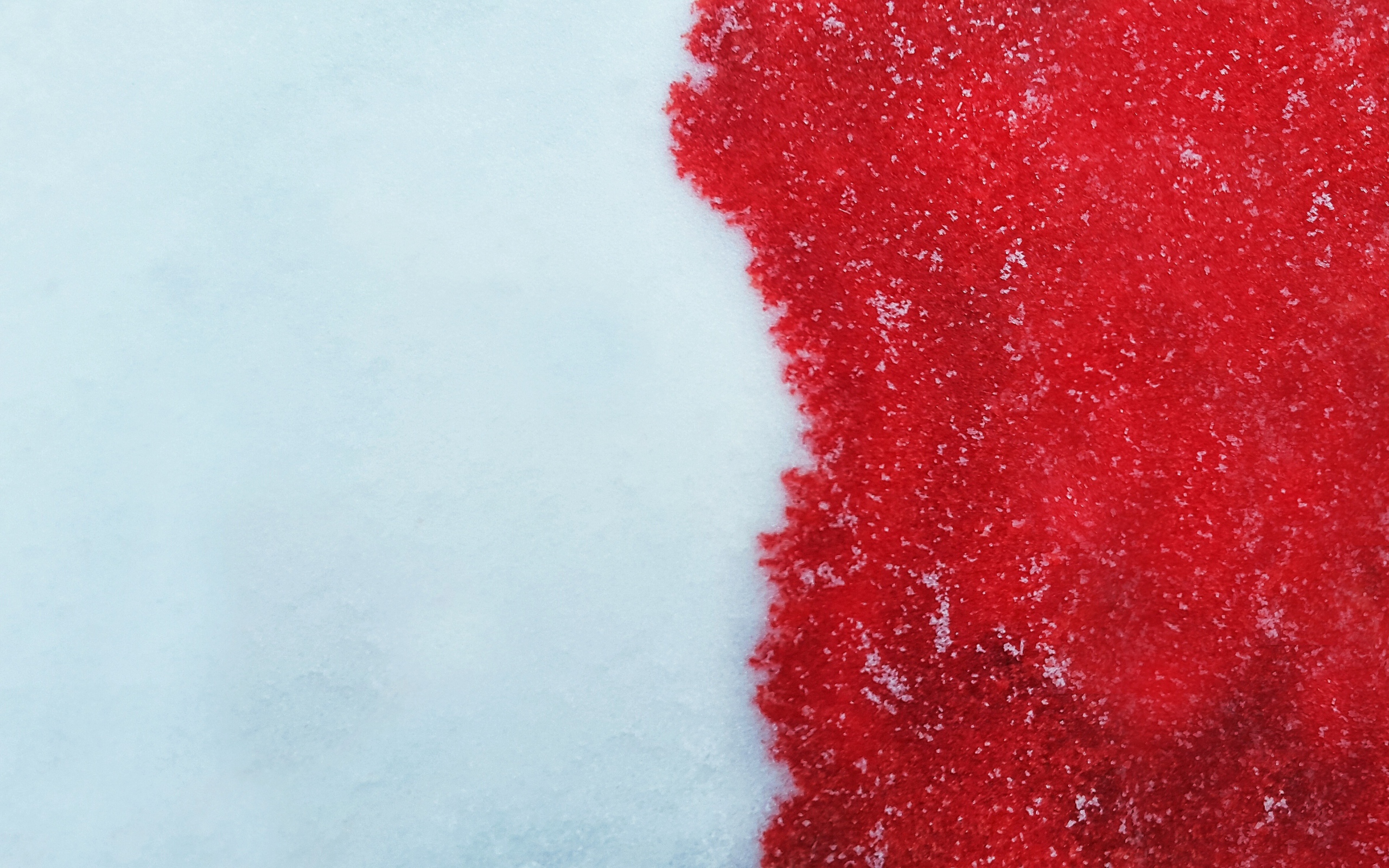 Кровь на белом снеге