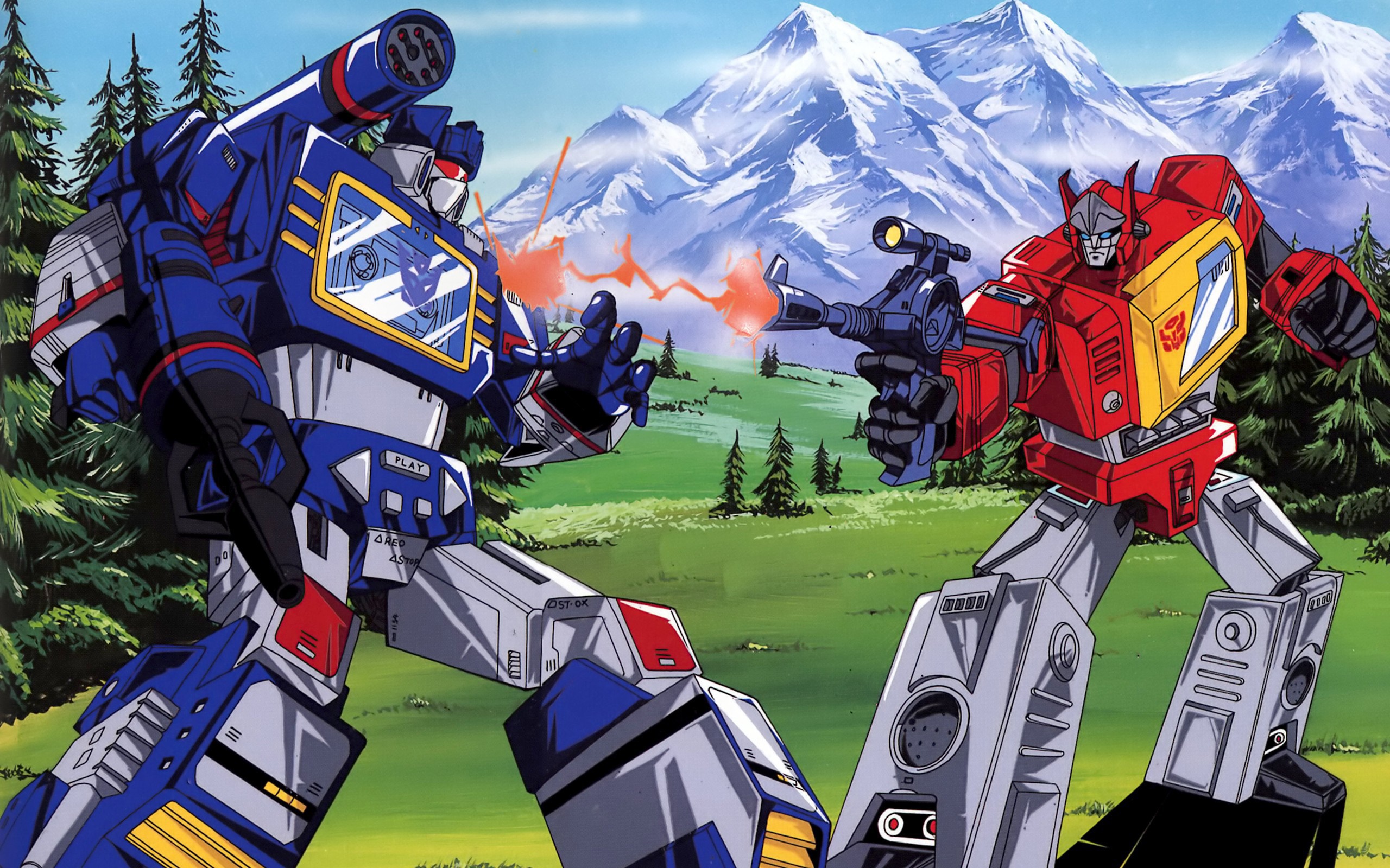 Герои мультфильма Transformers G1