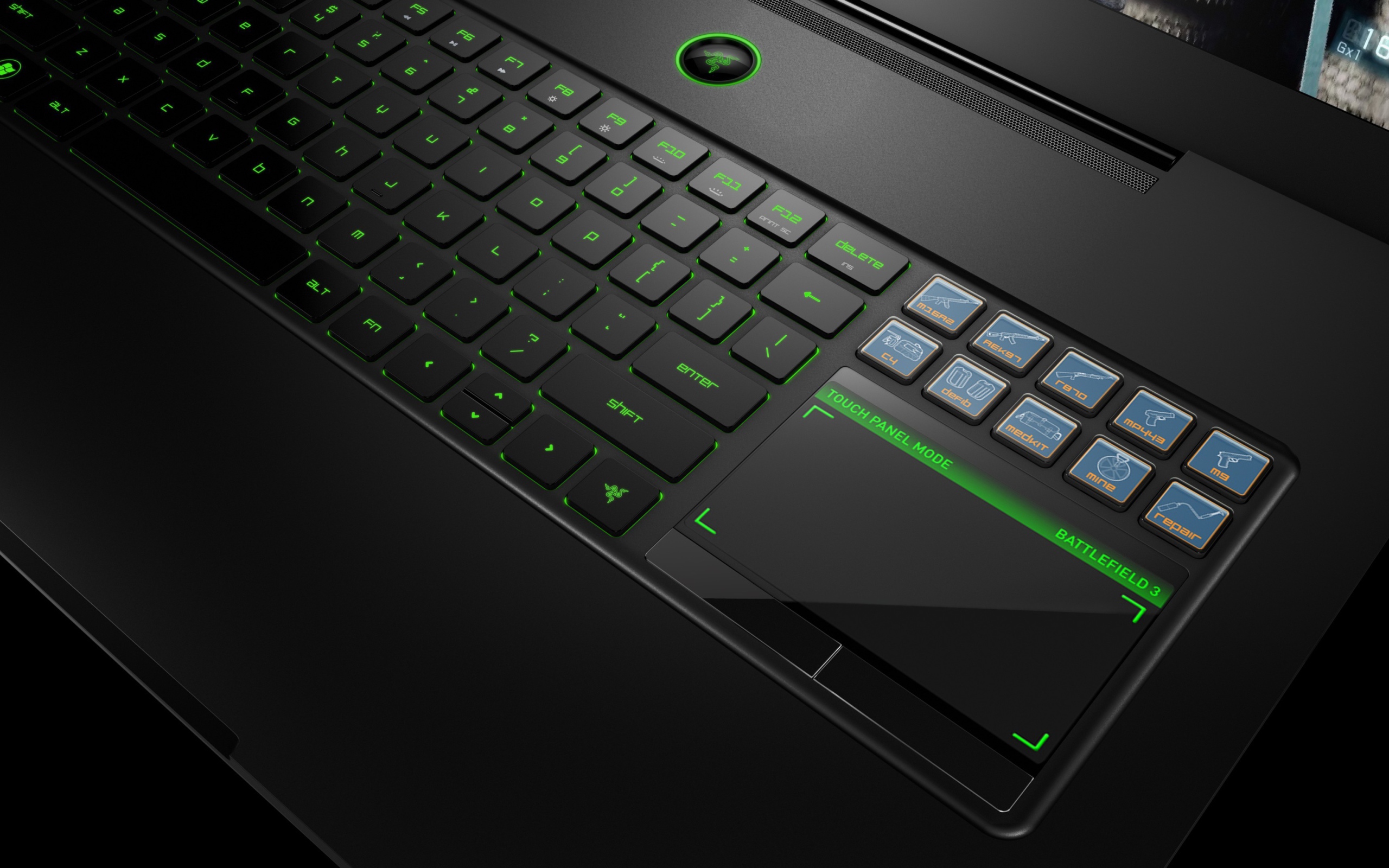 Клавиатура ноутбука Razer