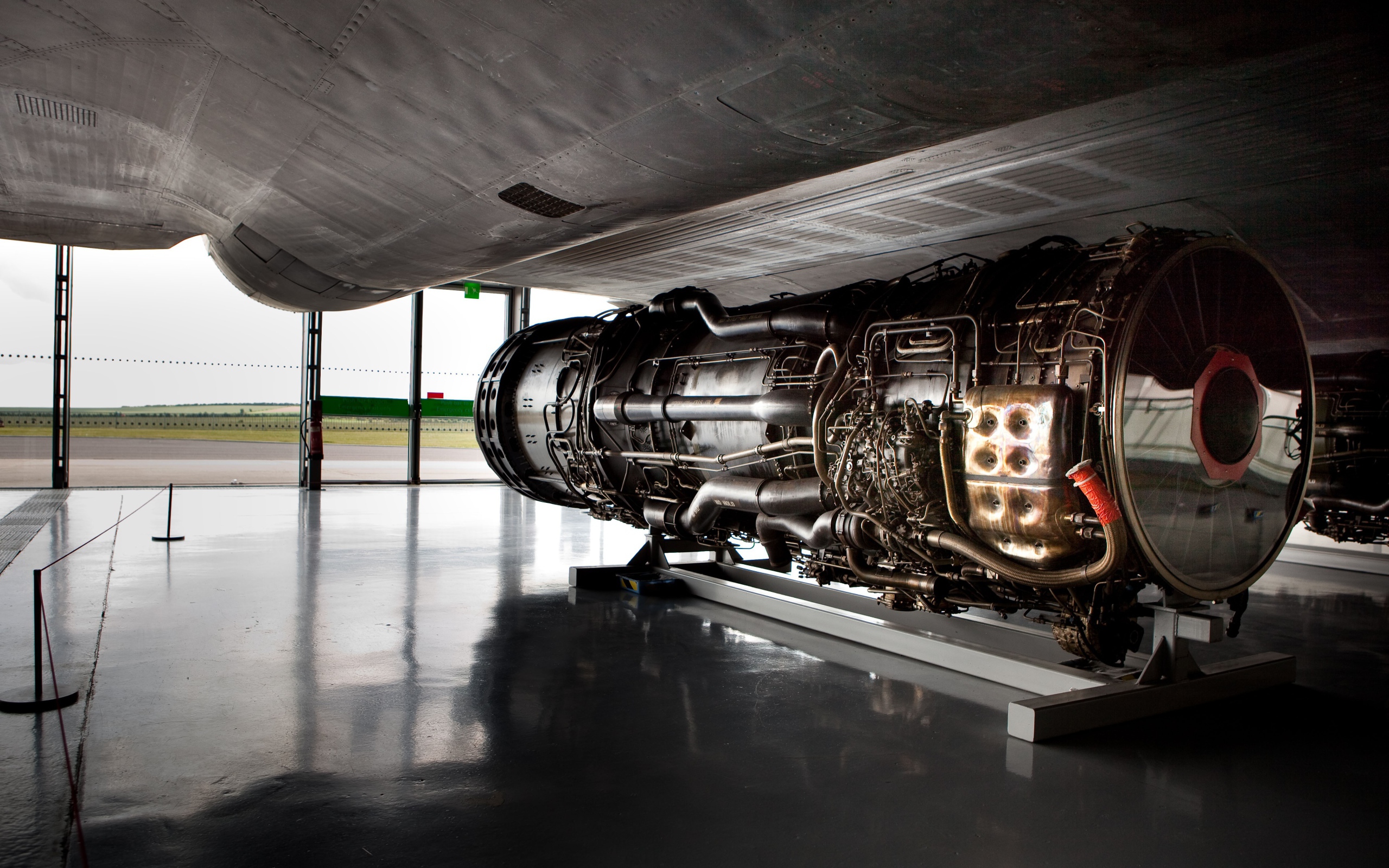 Авиационный двигатель самолета SR-71 Blackbird