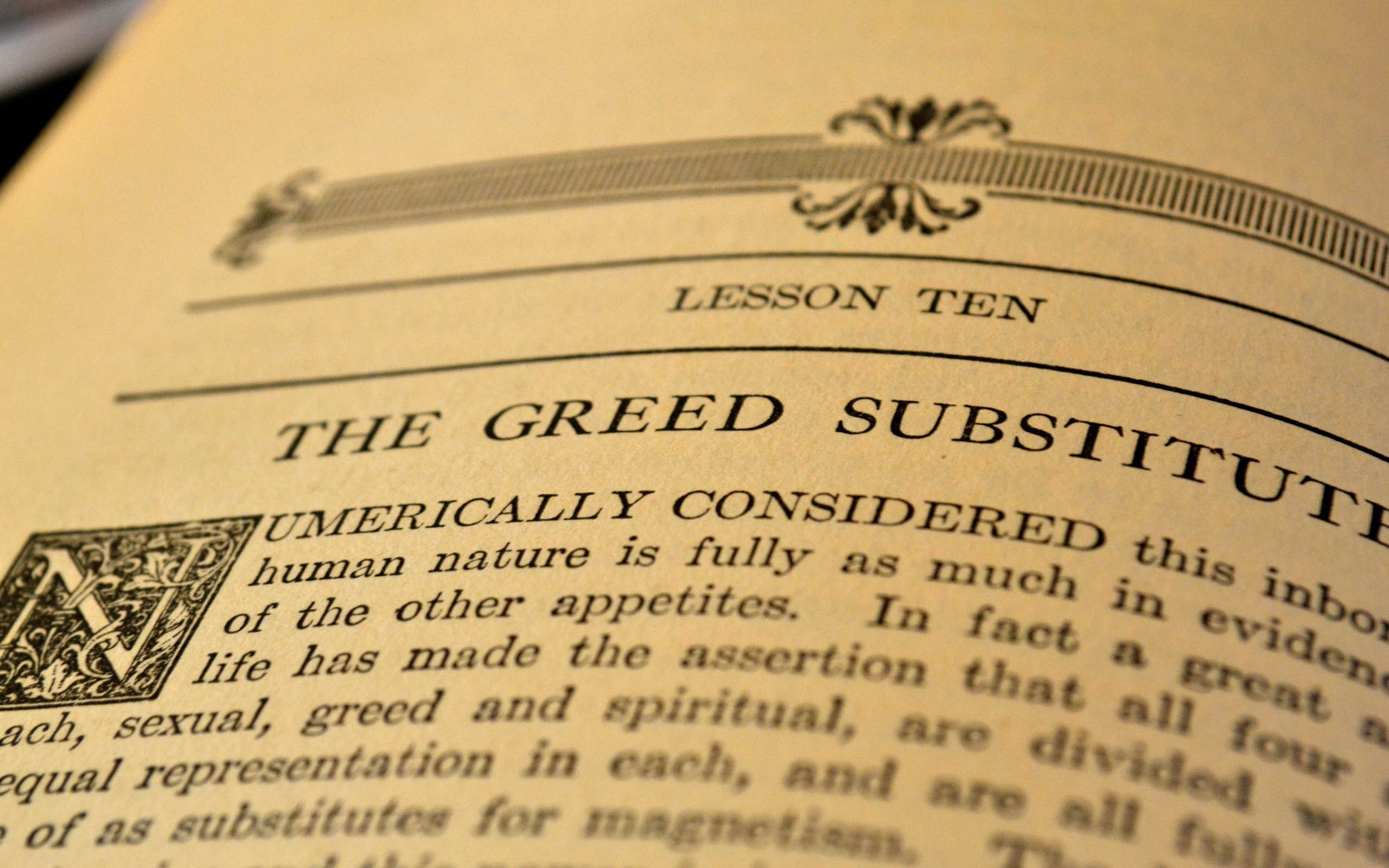 Страница старой книги