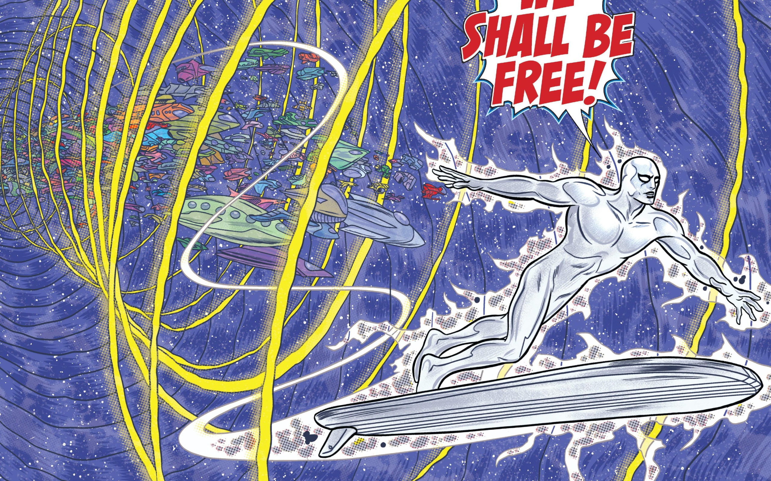 Обложка комикса Серебряный Сёрфер