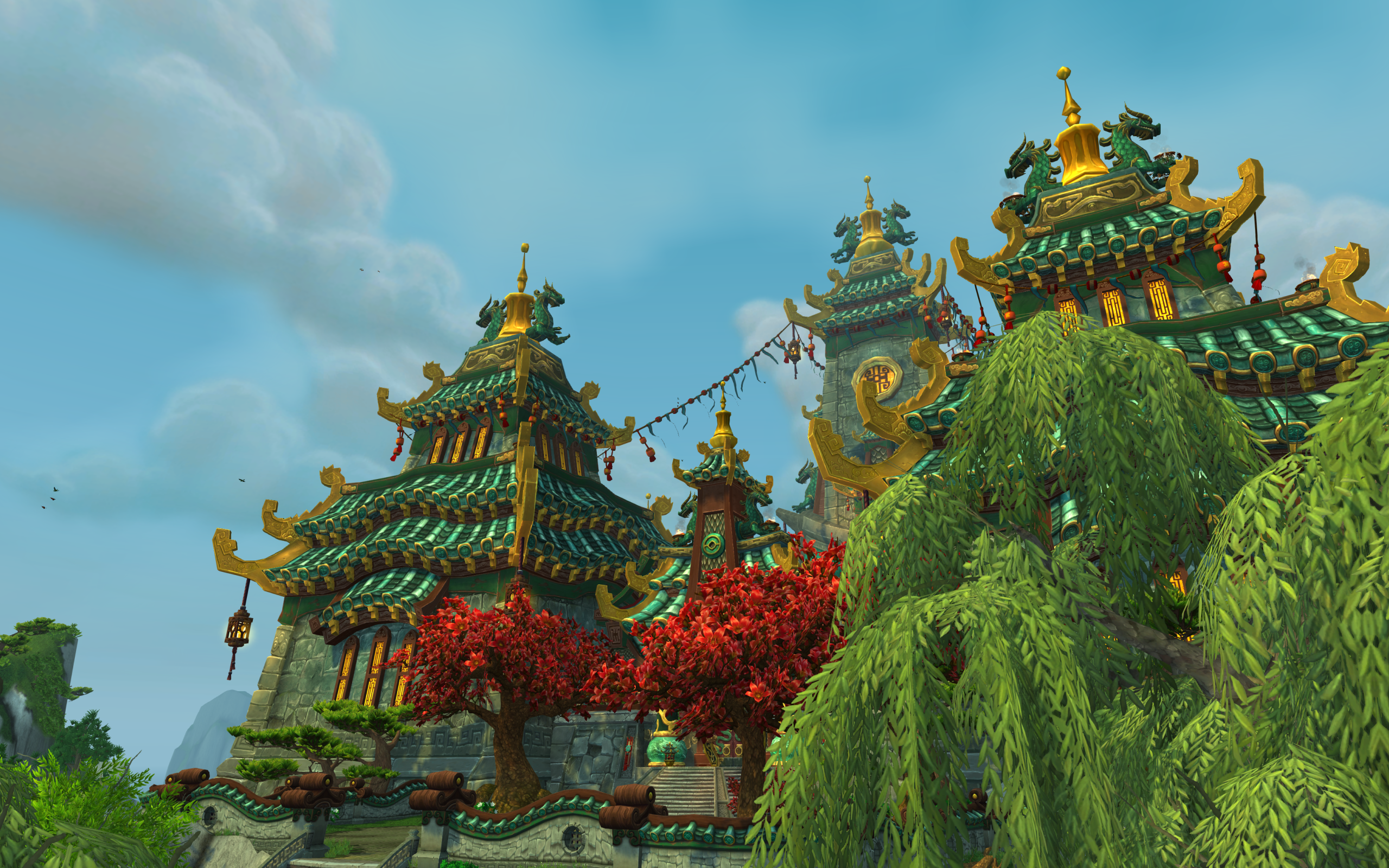 Замок в игре World of Warcraft Mists of Pandaria