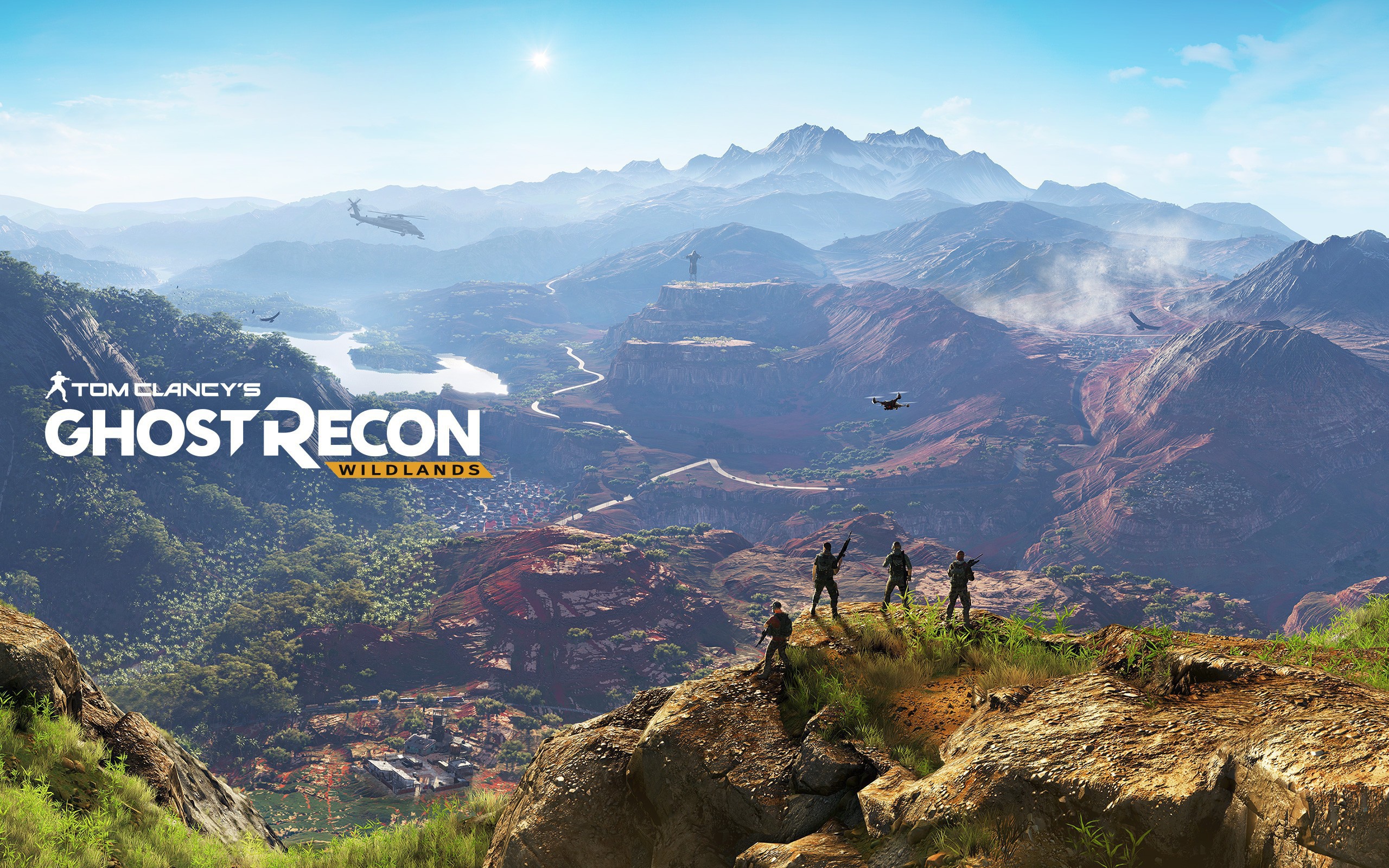 Горная долина в игре Tom Clancy's Ghost Recon Wildlands