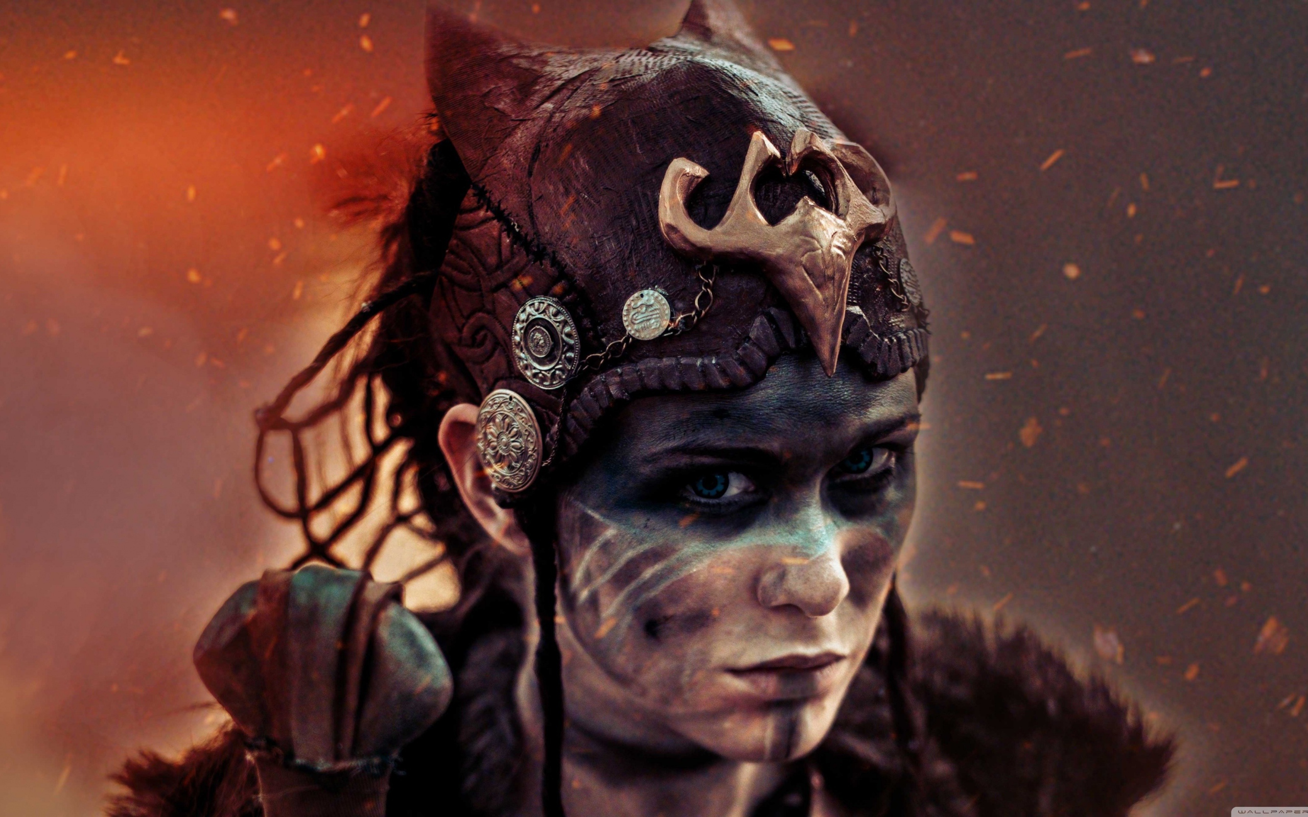 Девушка из видеоигры Hellblade