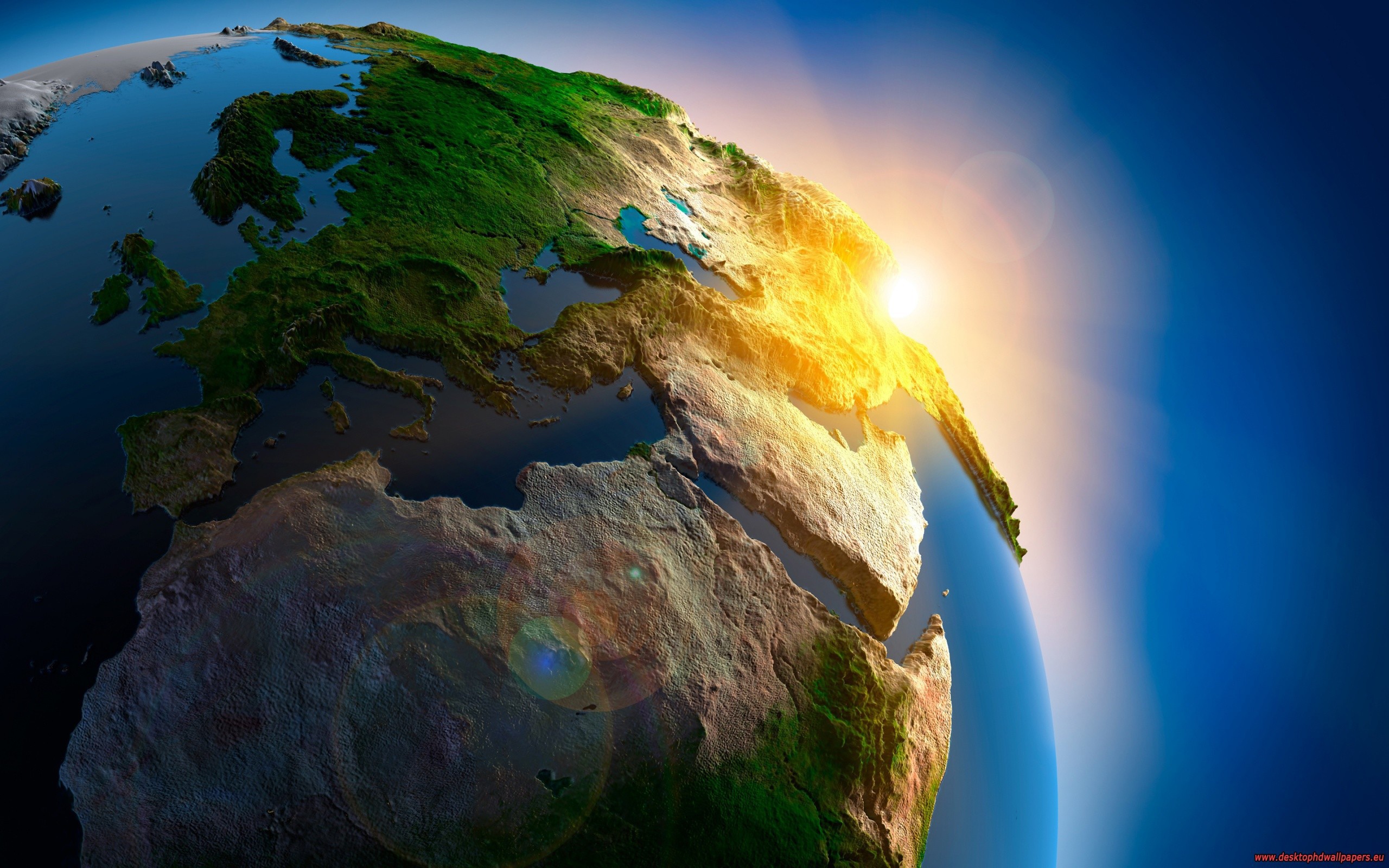 Рельеф планеты Земля