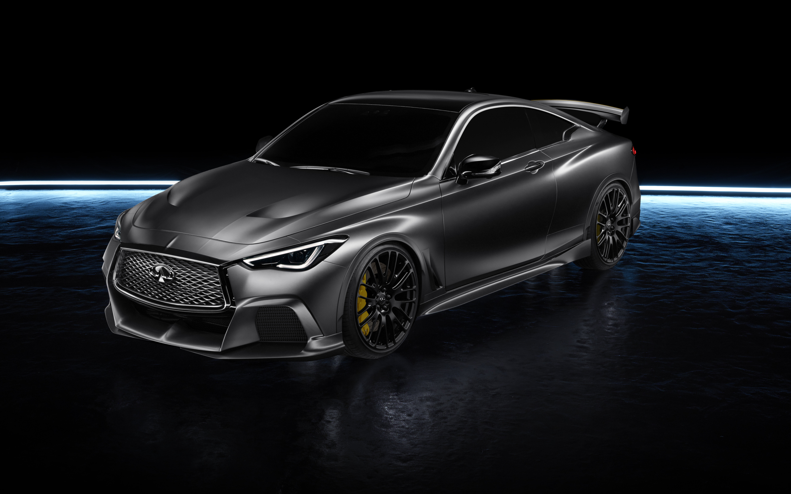 Стильный автомобиль  Infiniti Q60 Project Black S 2017 