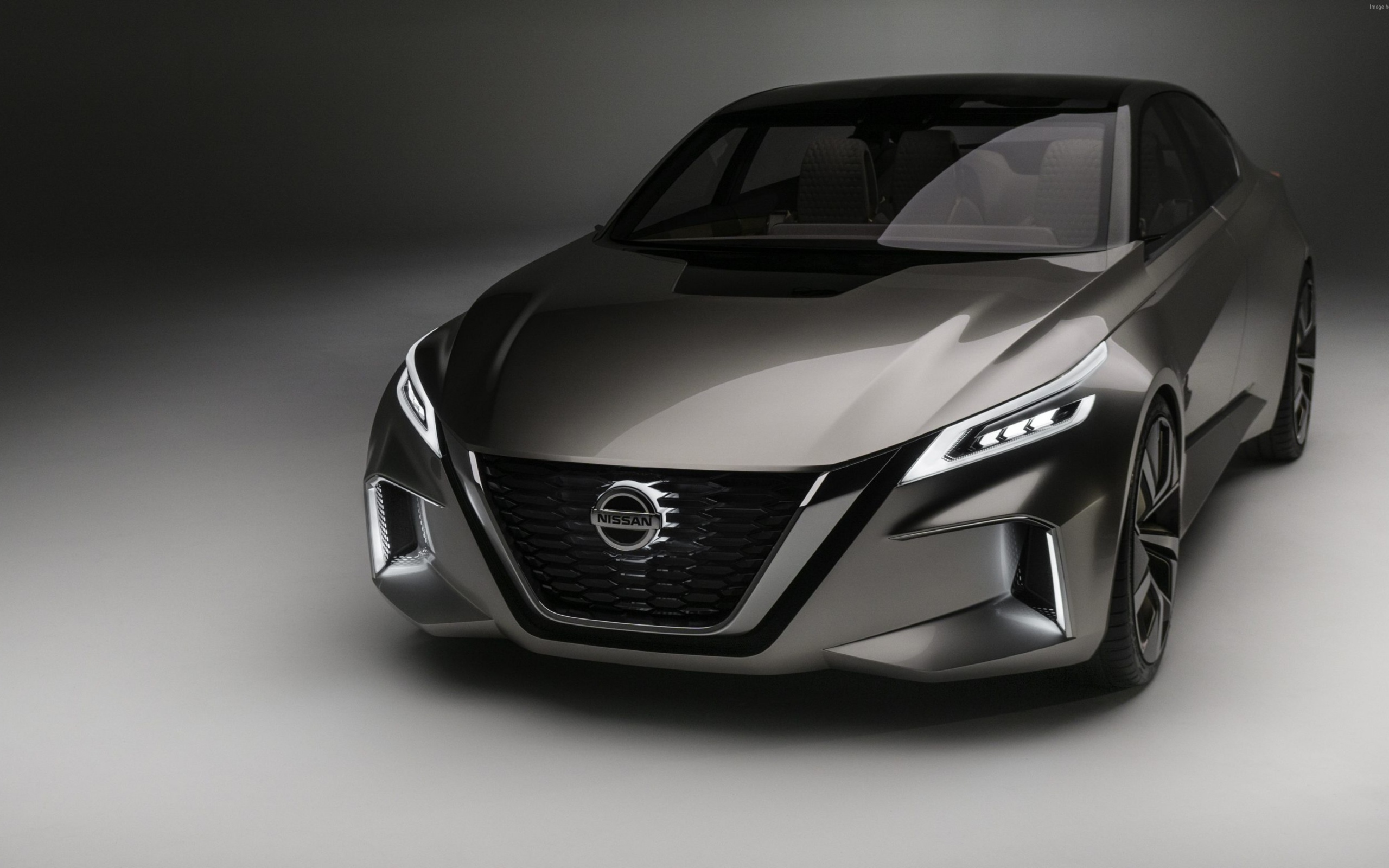 Стильный автомобиль Nissan Vmotion 2.0 вид спереди