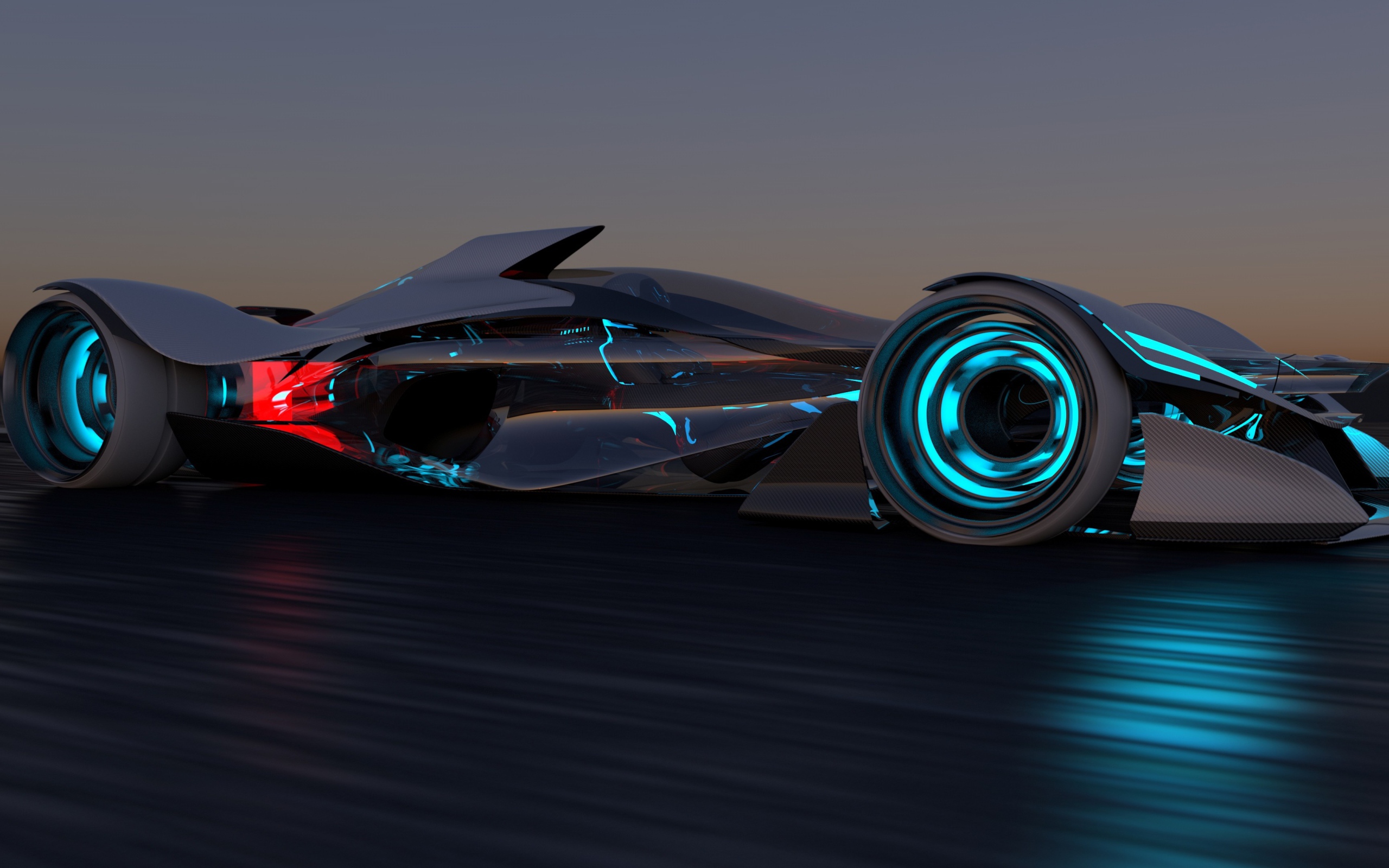 Гоночный автомобиль концепт Infiniti Synaptiq, 2029