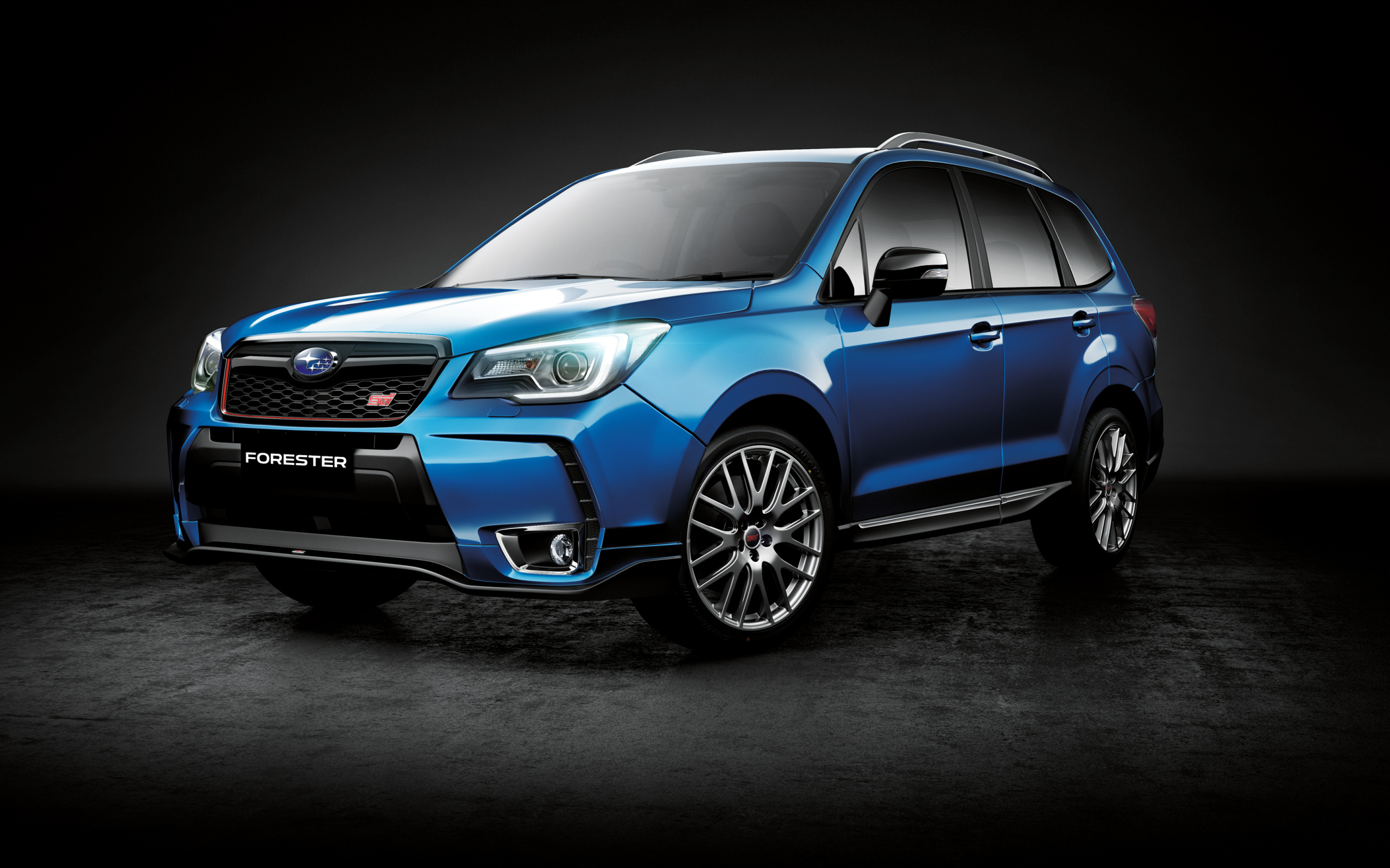 Автомобиль Subaru Forester цвет синий металлик 