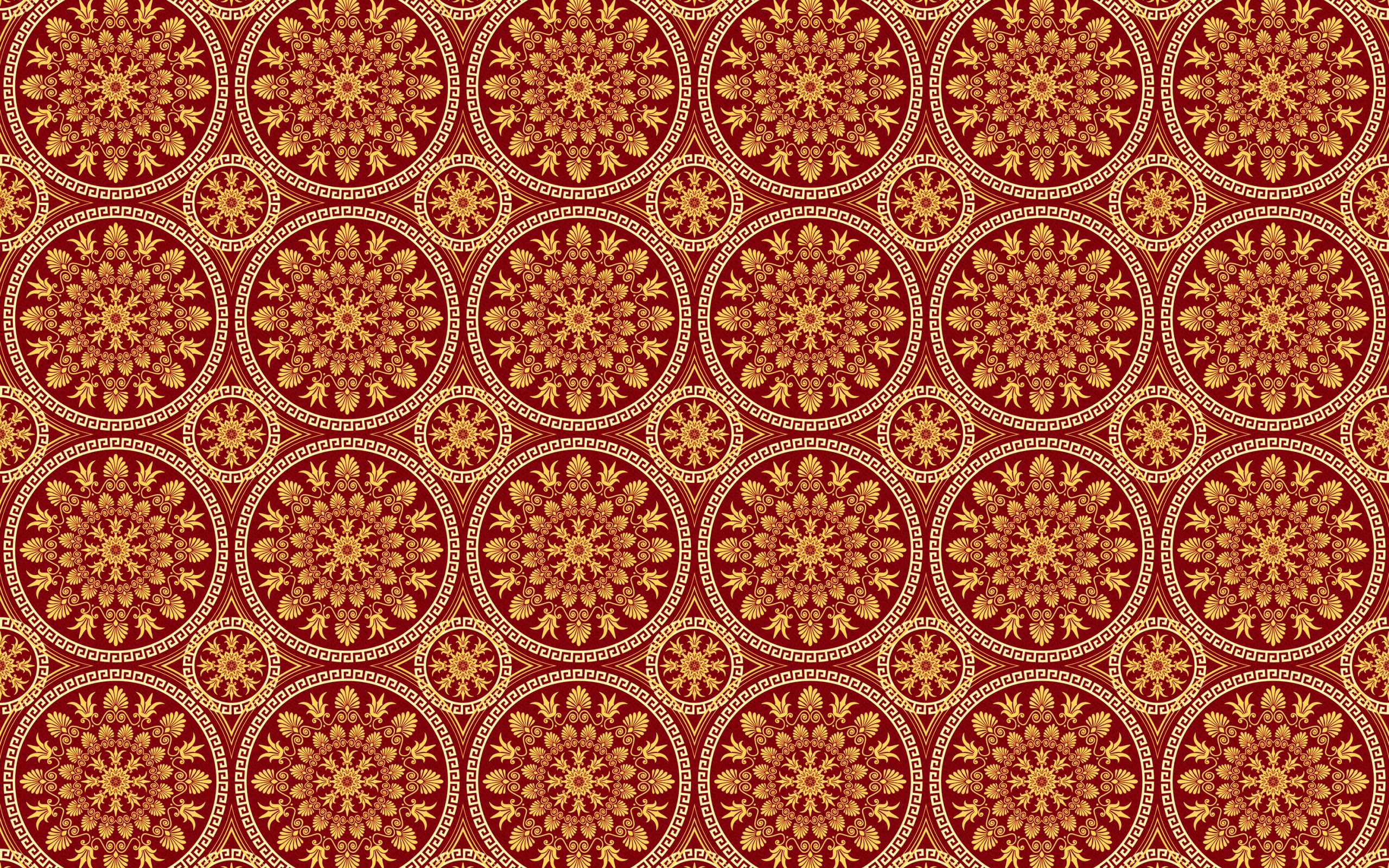 Узорные круги для фона