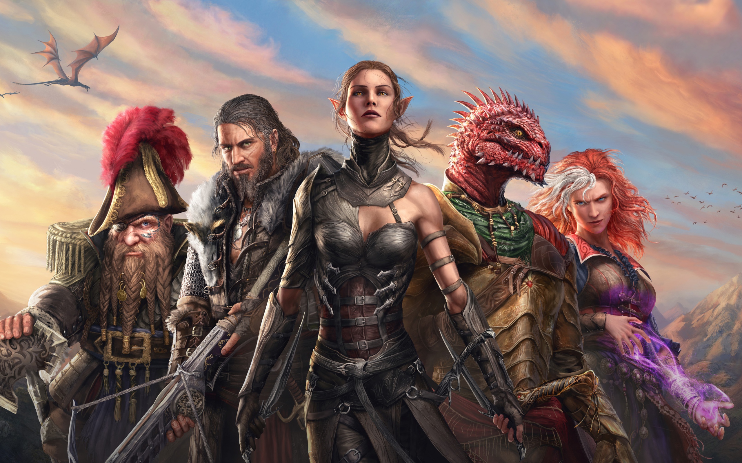 Персонажи игры Divinity. Original Sin II, 2017