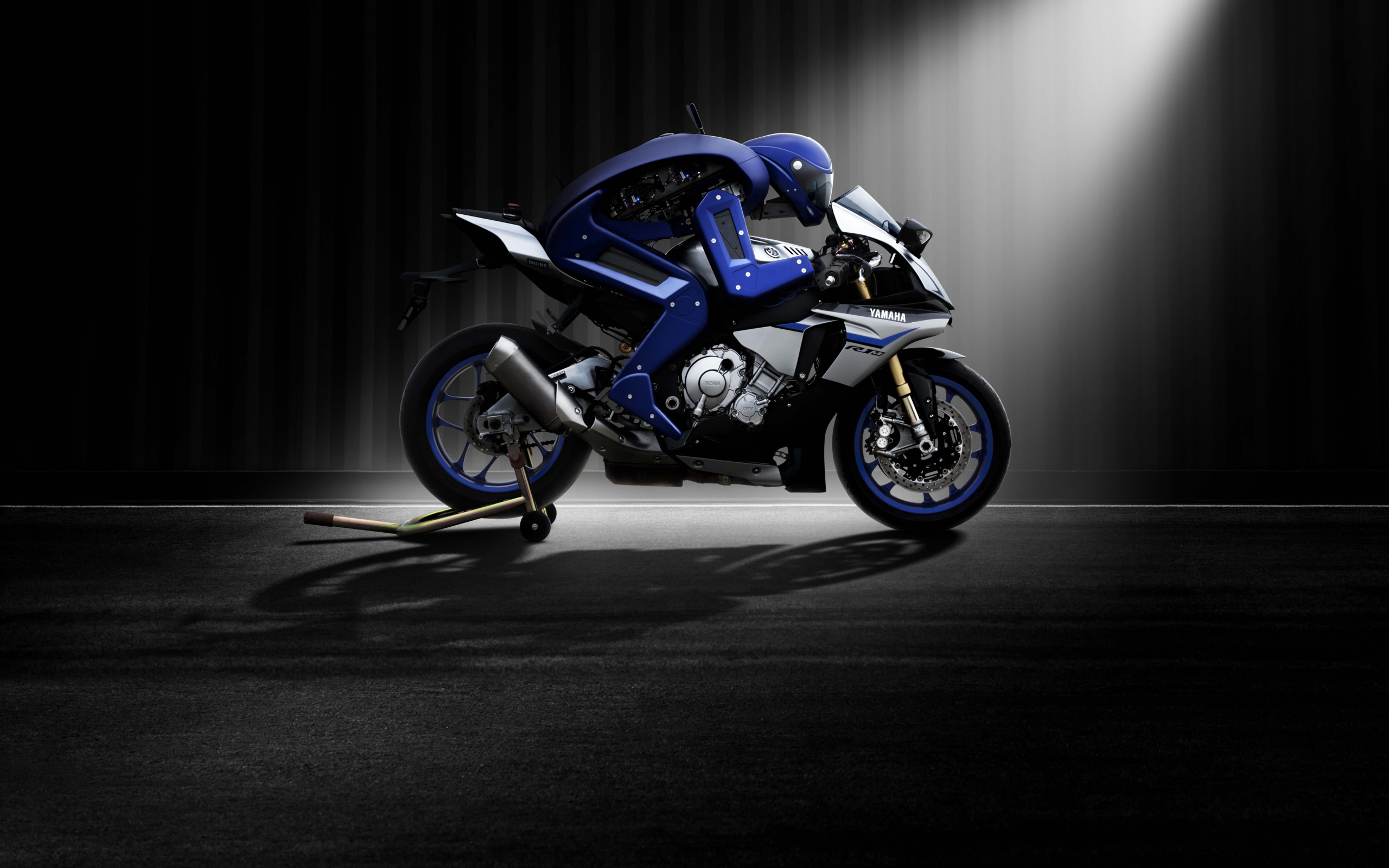 Человекоподобный робот Yamaha Motobot, 2017