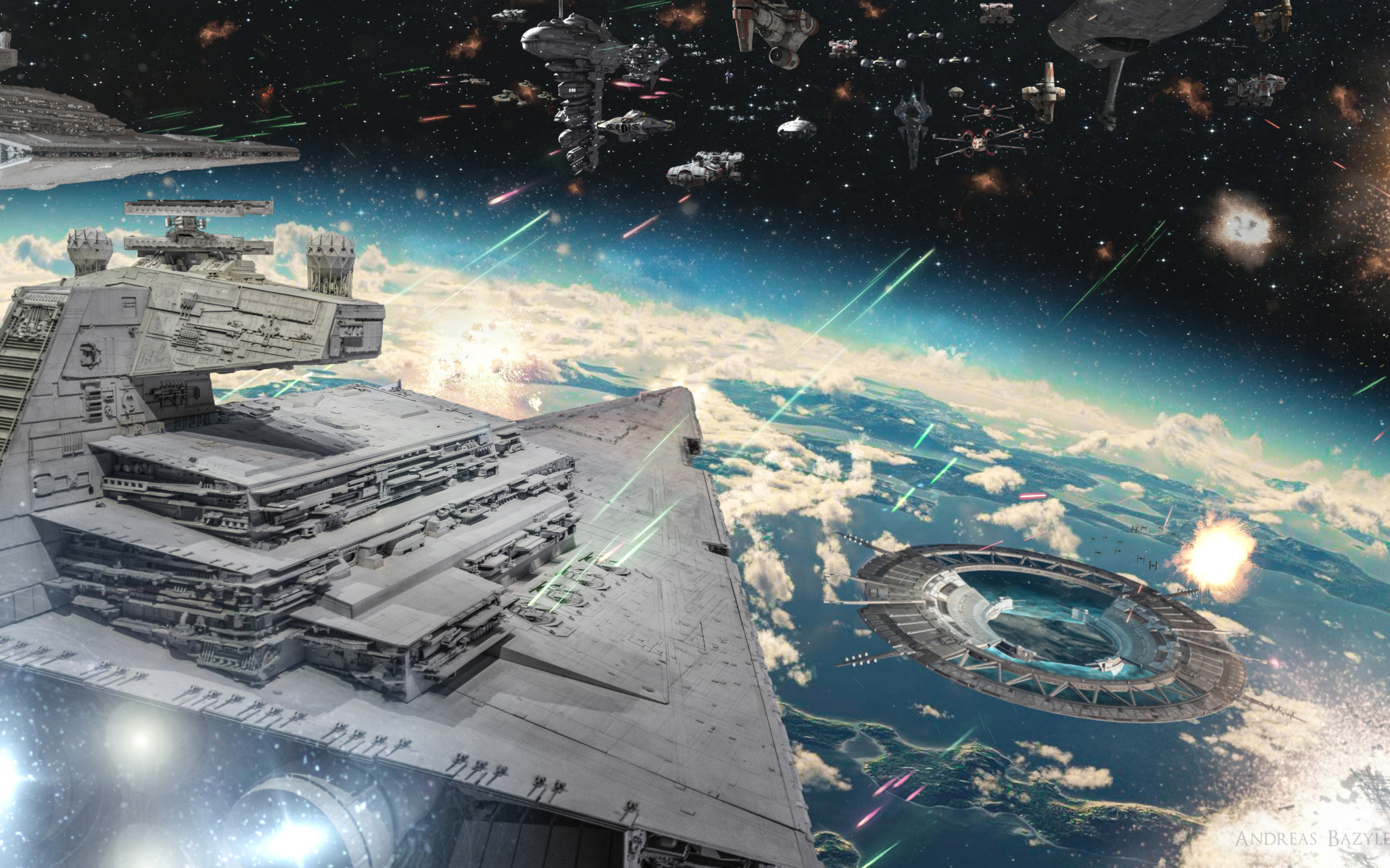 Боевые космические корабли битва фильм Изгой-один. Звёздные войны Истории 